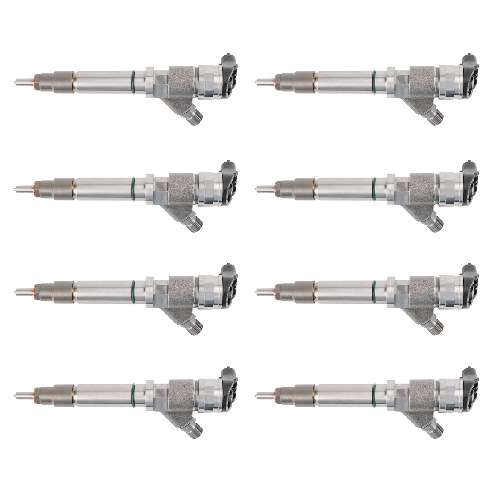 Chevrolet Silverado 2500 3500 6.6L V8 LLY 2004.5-2005 8 pezzi iniettore di carburante 0445120027 0986435504