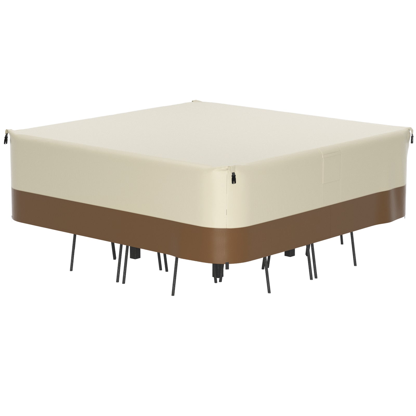 420D meble na patio wodoodporne na stół i krzesła zewnętrzne