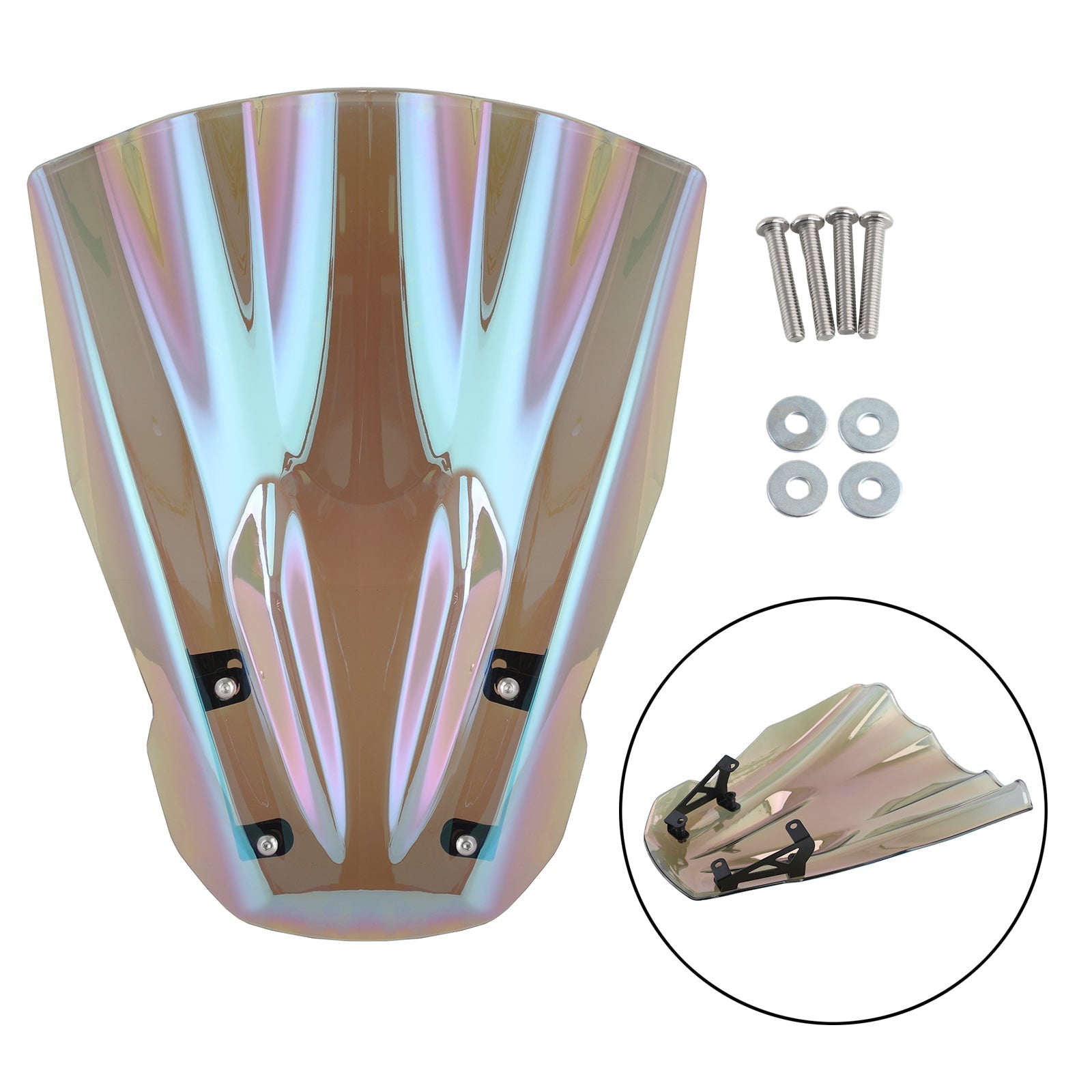 Protettore del parabrezza per parabrezza per Yamaha MT-07 2014-2017 Generico