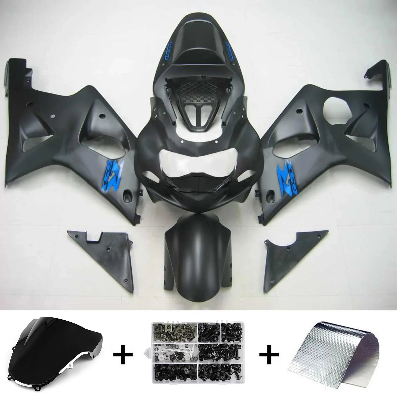 Amotopart Suzuki GSXR1000 2000-2002 K1 K2 suojasarja