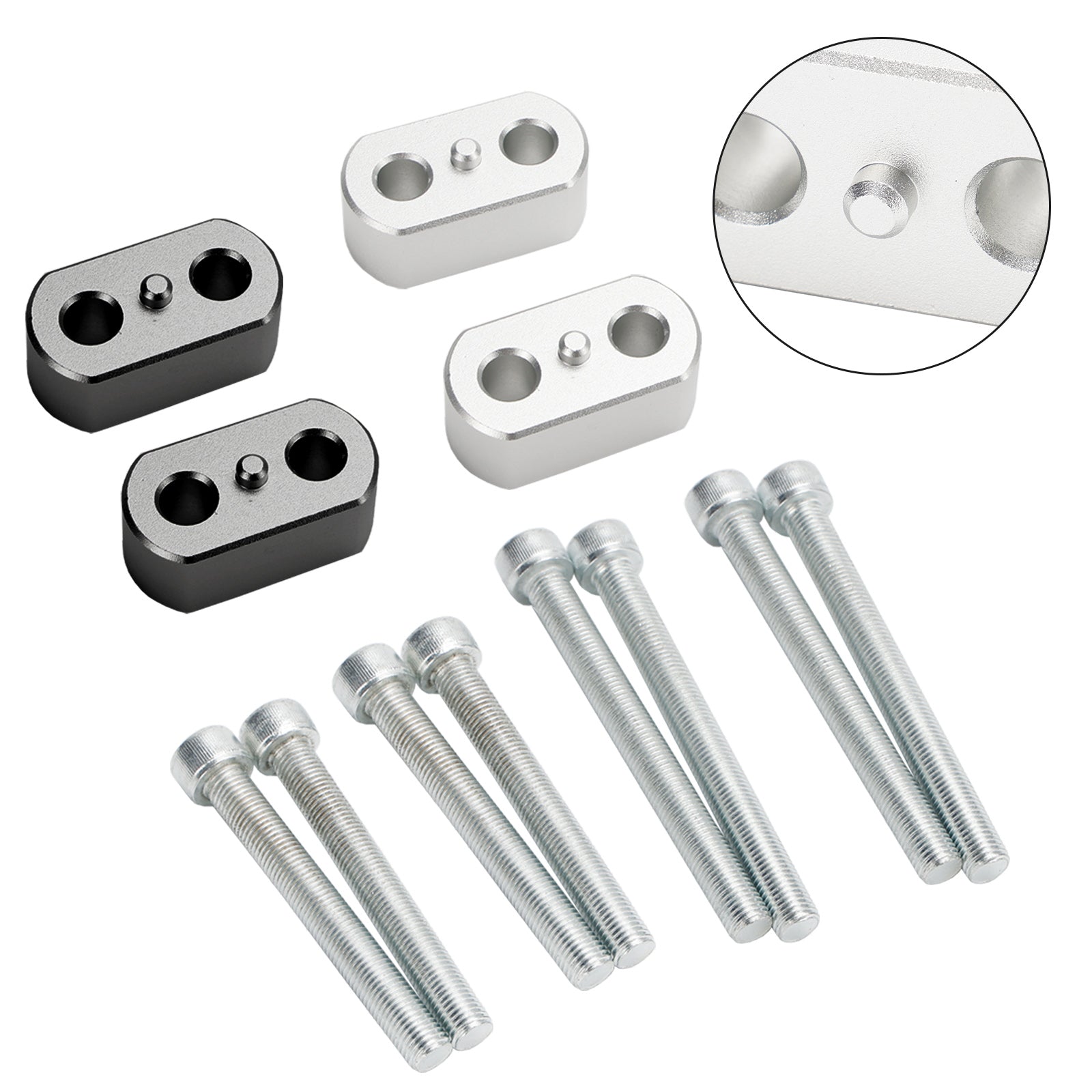 Boosters Handlebar H = 20 mm para Tiger 900, GT, GT Pro, Rally & Rally Pro 2020-2023