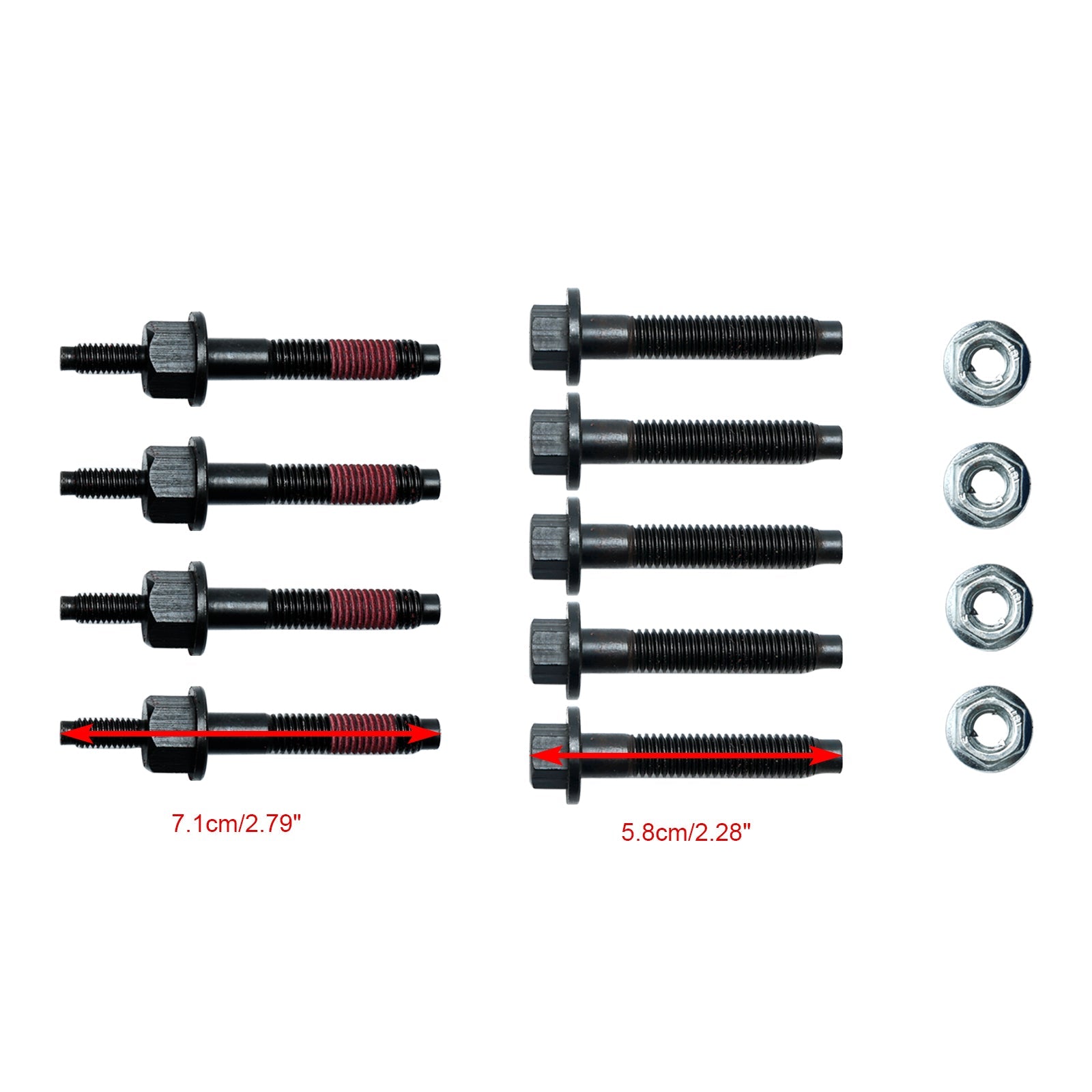 Uitlaatspruitstuk hardwarekit 03309 voor Dorman voor Ram voor Dodge voor Jeep