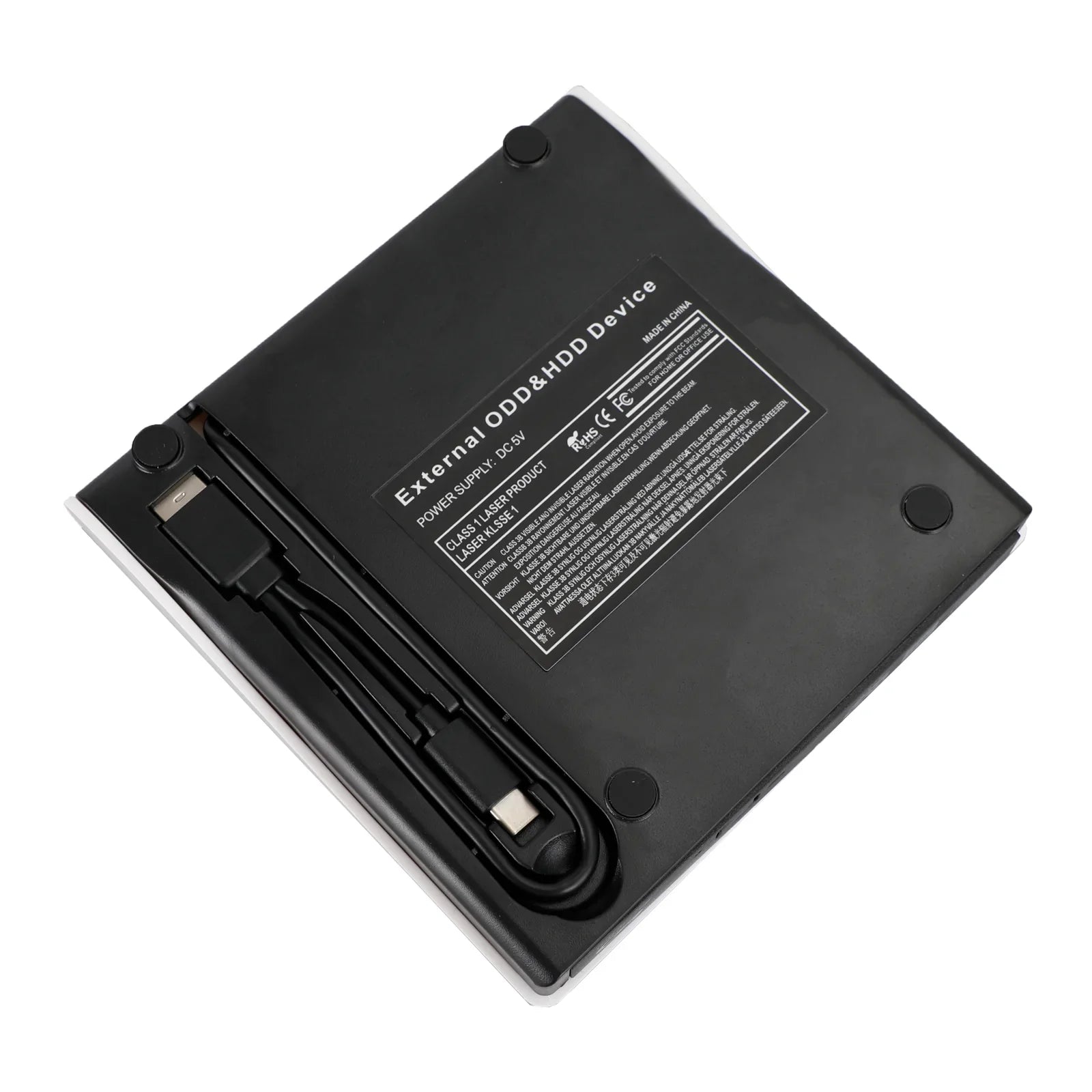 Masterizzatore di dischi Blu-ray USB e tipo C esterno + lettore DVD BD Masterizzatore di dischi USB 3.0