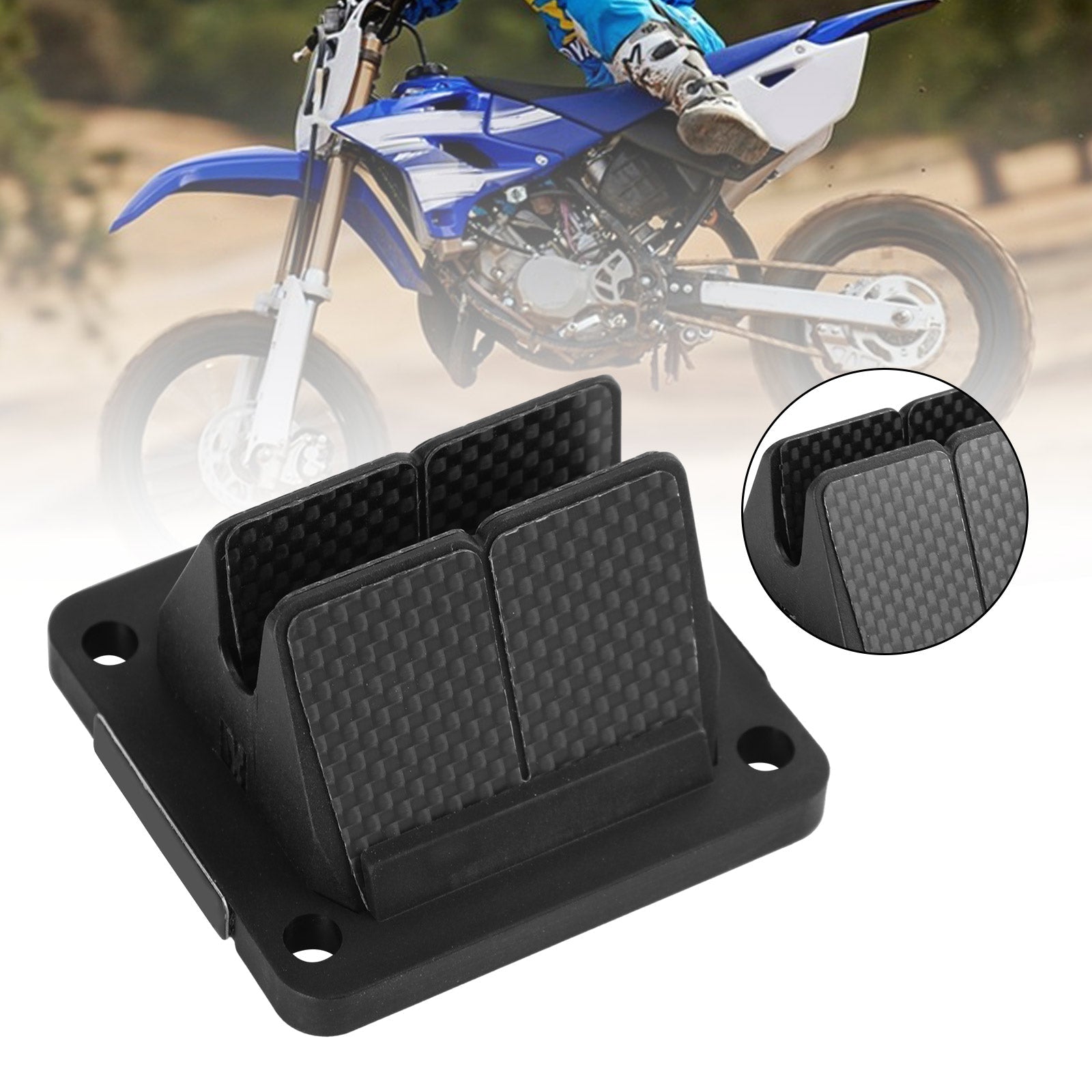 Système de valve à roseaux pour Yamaha YZ85 YZ125 YZ400 CR250R CR125R V3144-1 générique