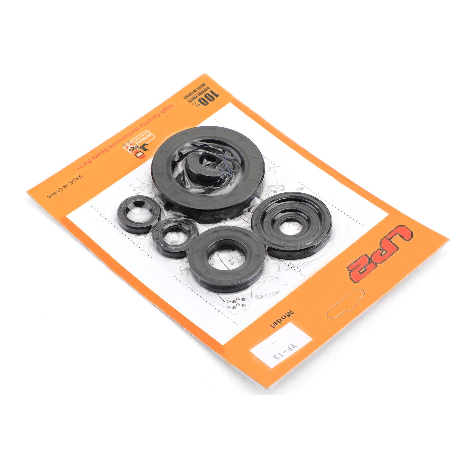 9pcs Motoroliekeerringset voor Honda CR250R 2005-2007 cr250r cr-250r Generiek