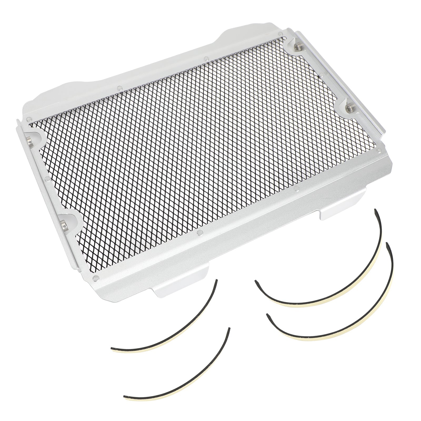 Motocykl chłodnicy dla Yamaha MT-07 21-22 Srebrny