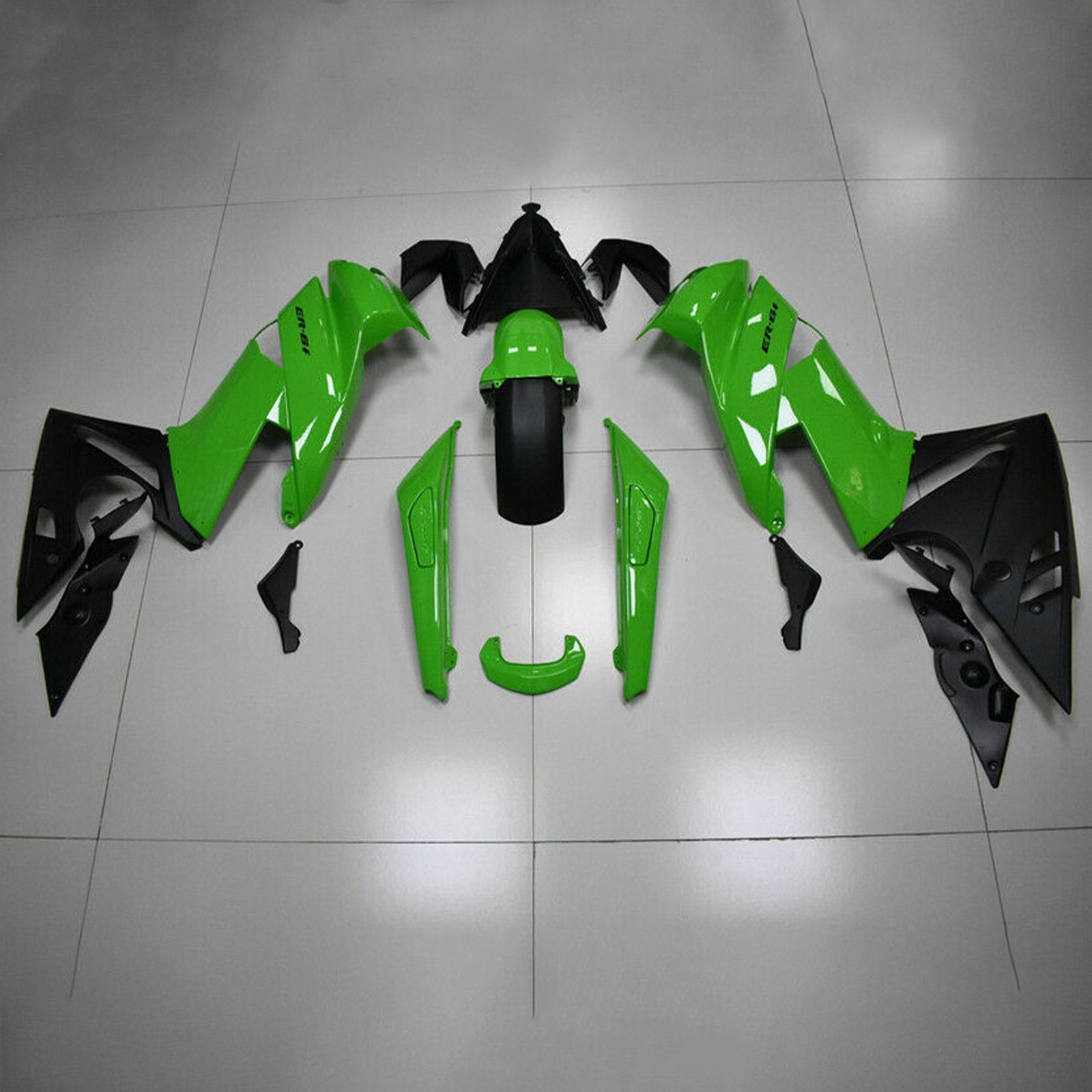 Amotopart plastični komplet za Kawasaki ninja 650 ER-6F EX650 2009-2011 04 # generic