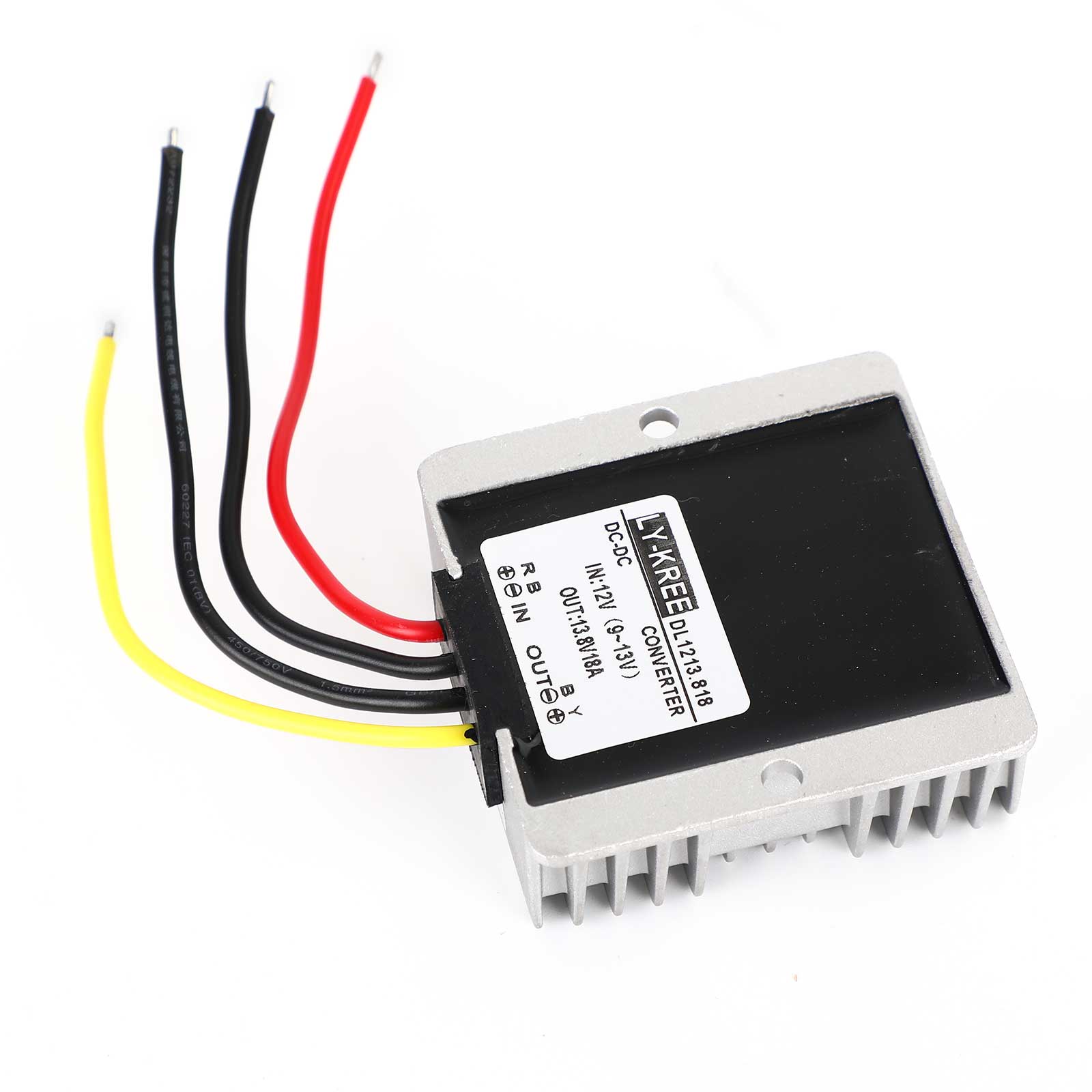 Régulateur de convertisseur 'alimentation élévateur DC 12V à 13.8V 18A 248W étanche