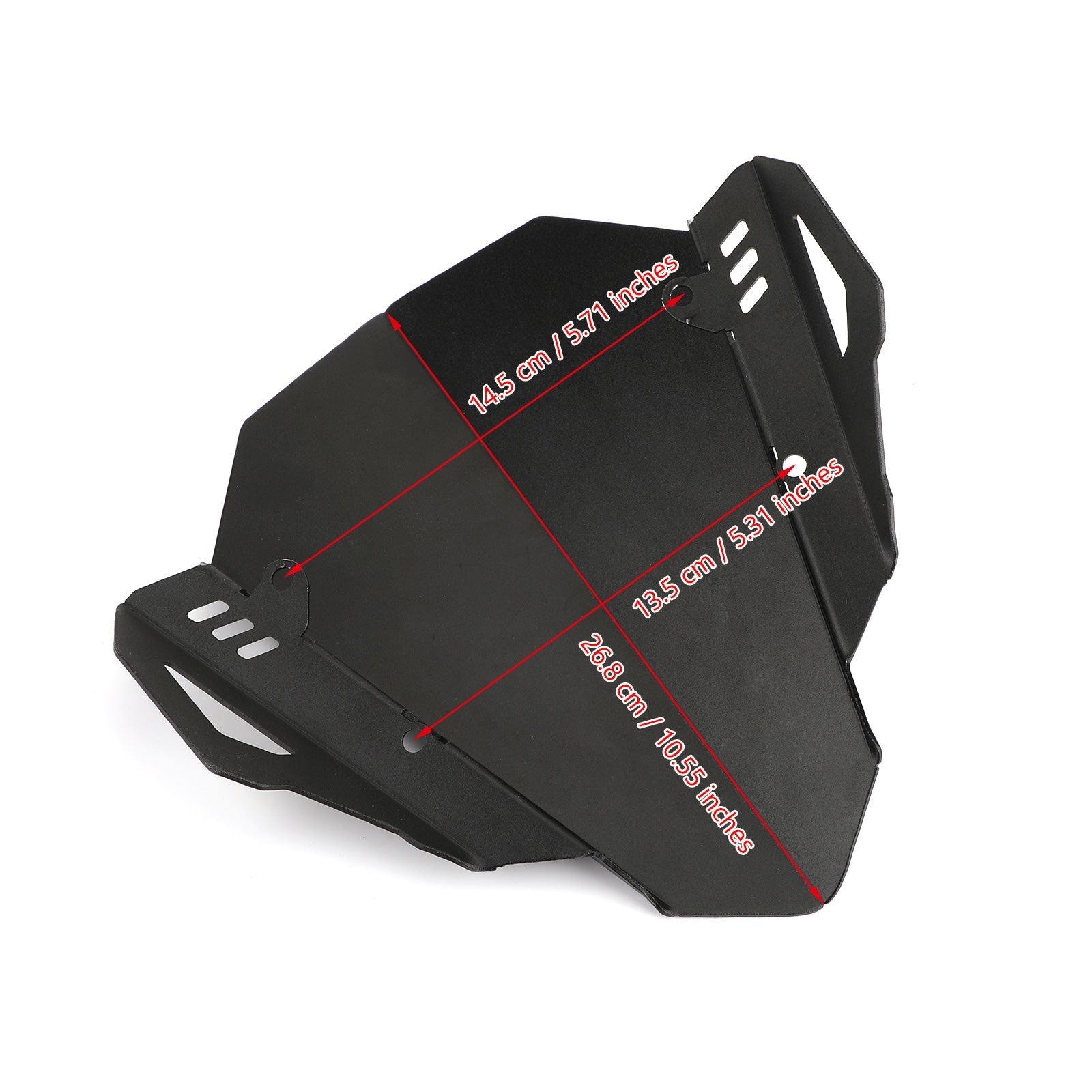 Parabrezza in alluminio per Yamaha MT-07 2018 2019 Parabrezza MT07 CNC Deflettore generico