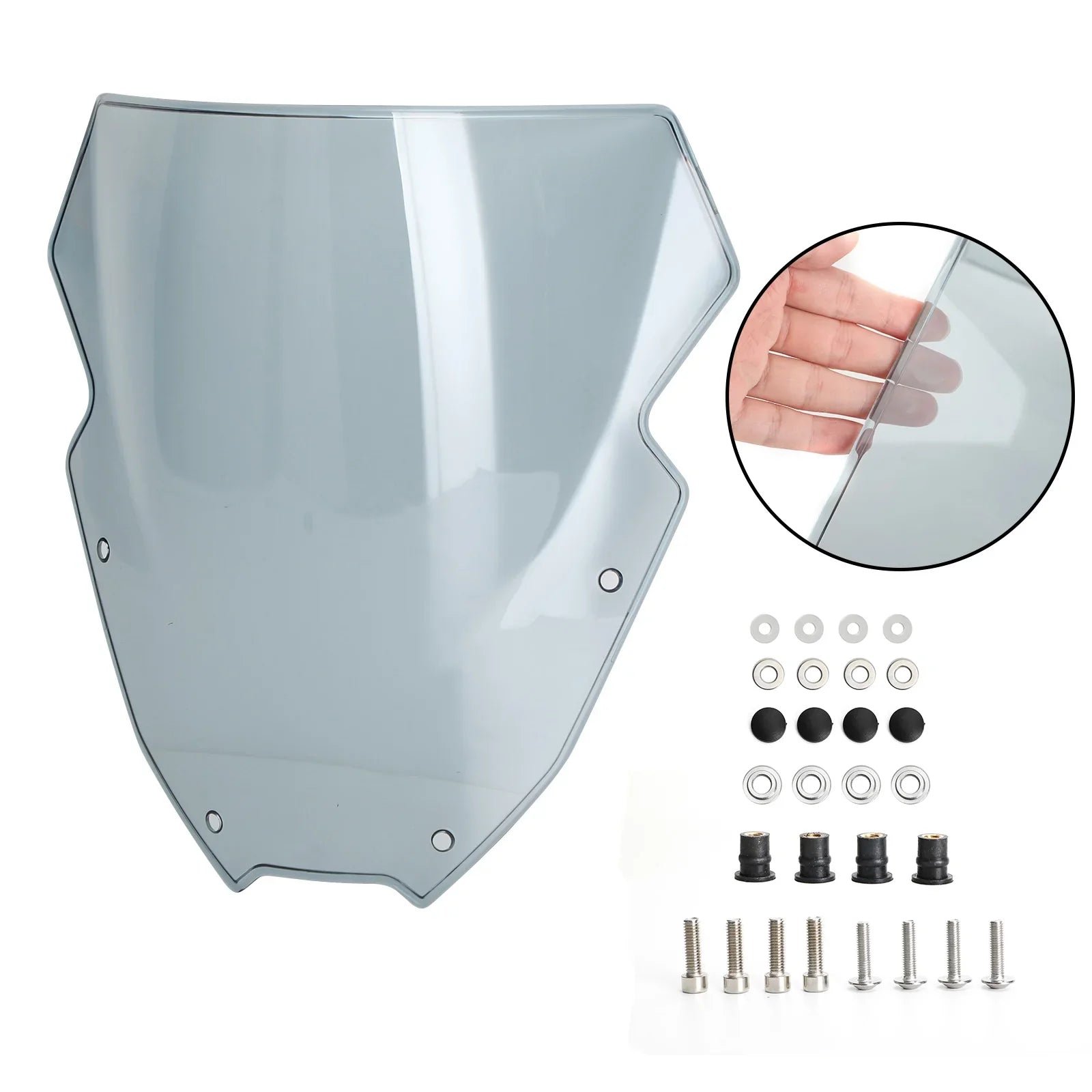 Parabrezza motociclistico ABS per Yamaha MT-09 MT09 2021 Generico