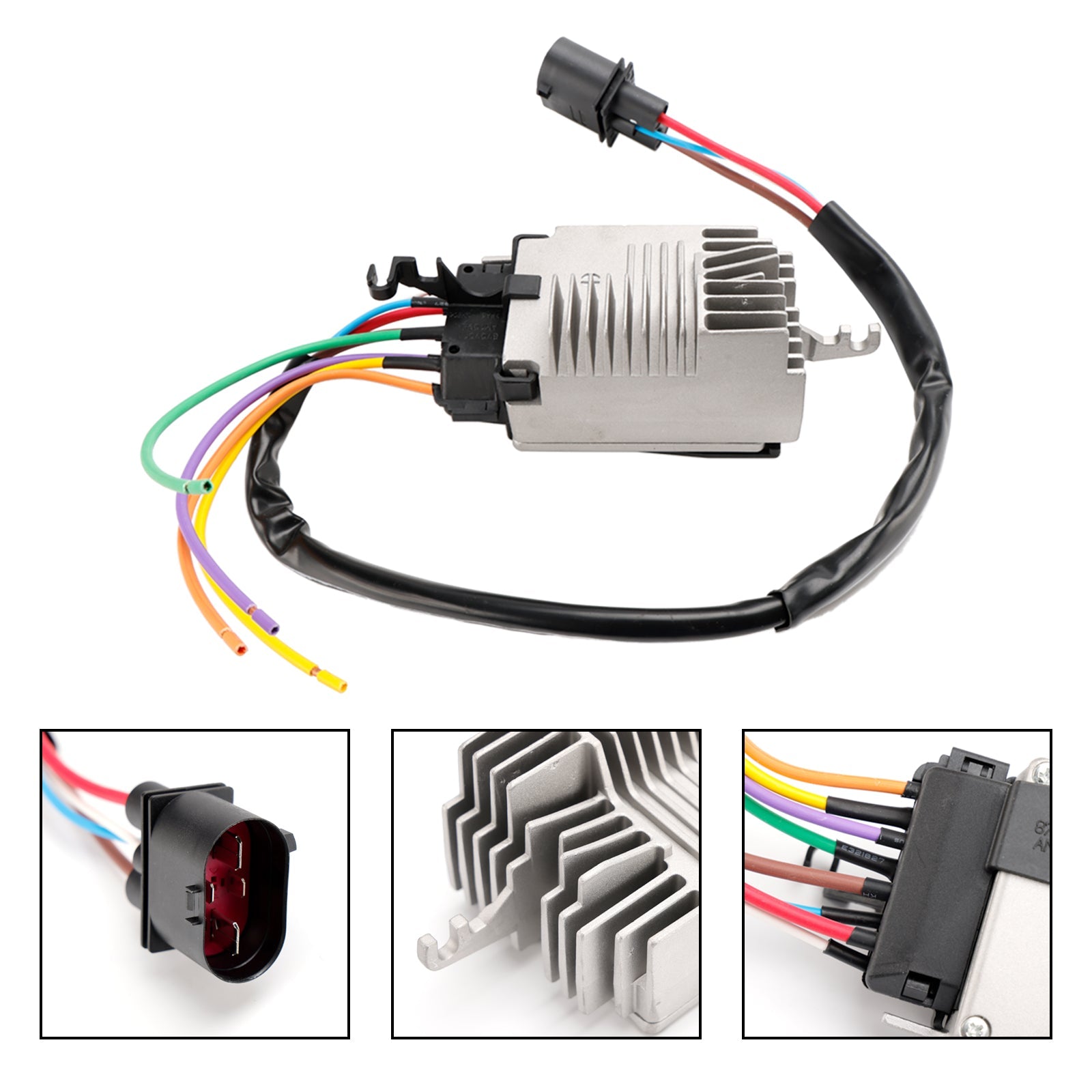 AUDI A4 Berlina (8EC, B7) 1.8T 11.2004-06.2008 Modulo di controllo ventola radiatore 8E0959501AB 8E0959501AG