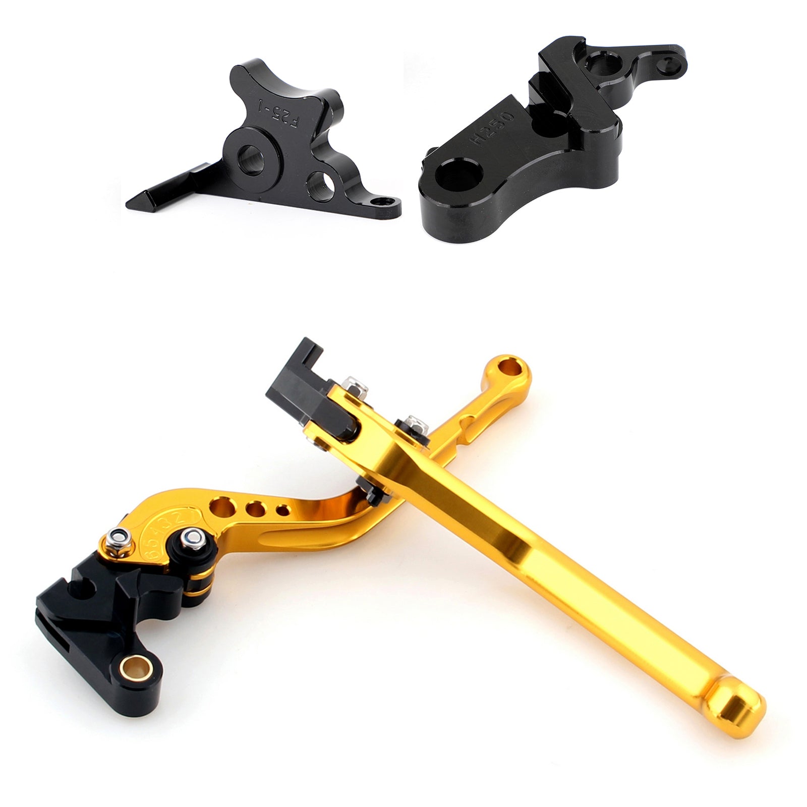 Palanca larga de freno de embrague para Honda CBR500R/CB500F/X 19-21 CBR300R 19-21 Genérico