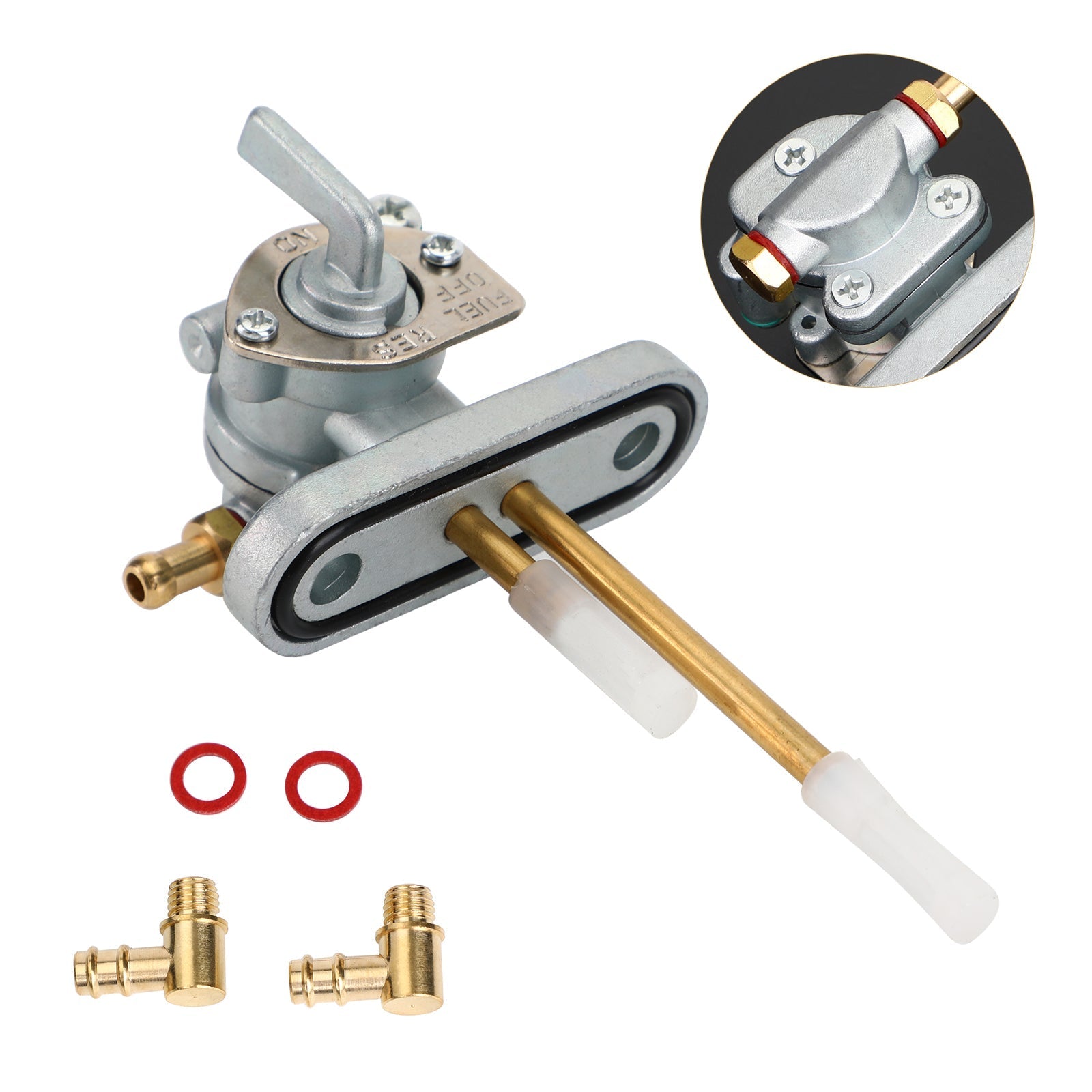 Valve de robinet de carburant de réservoir de gaz Petcock pour Yamaha XS650 XS750 spécial XS850 XS1100 générique