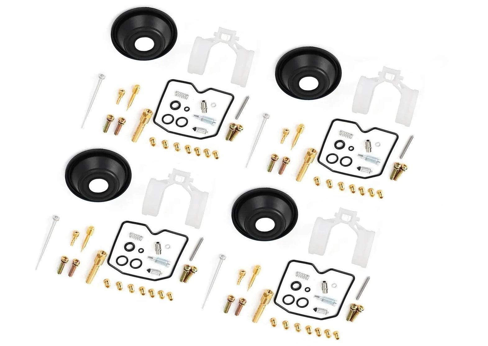 Kit de reconstrucción de carburador 4x para Kawasaki Zephyr ZR750-H/ZR-7/ZR-7S genérico