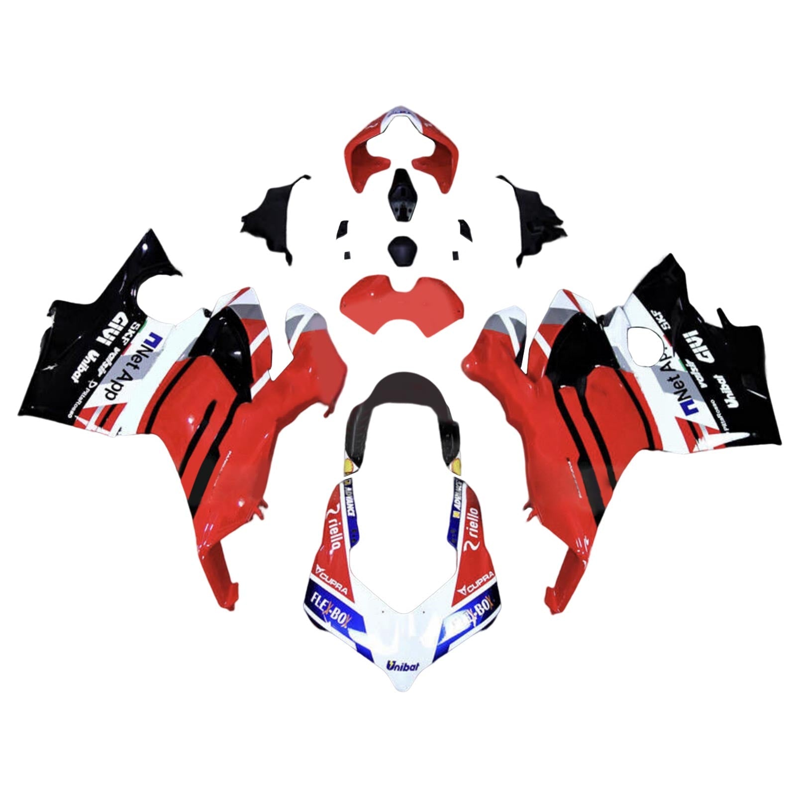 Zestaw owiewek nadwozia Amotopart Ducati Panigale V4 V4S V4SP 2018-2019