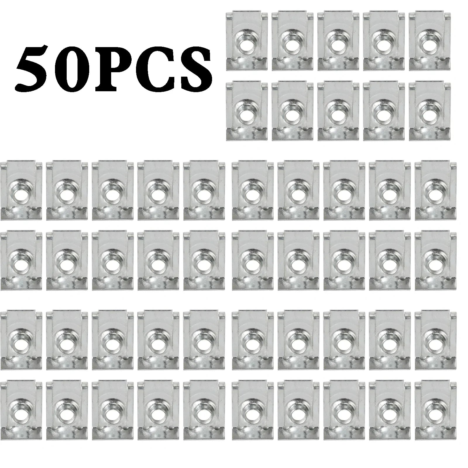 50x moto Faring boulon écrou zingué vis Clip Speedclips 6mm pour Honda générique