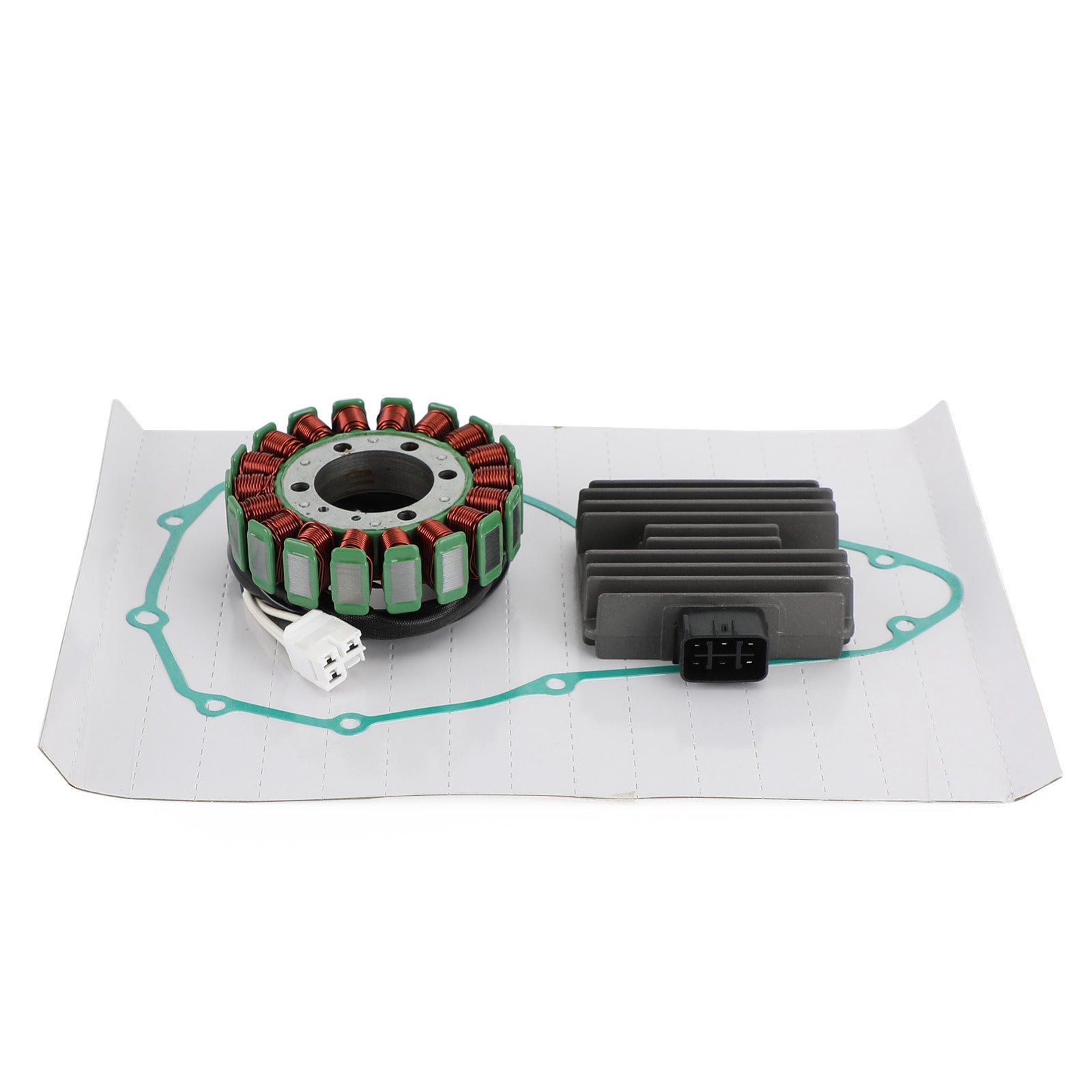 Stojan + prostownik napięcia + uszczelka do Kawasaki Ninja Vulcan S 650 Versys 12-2016 generyczny