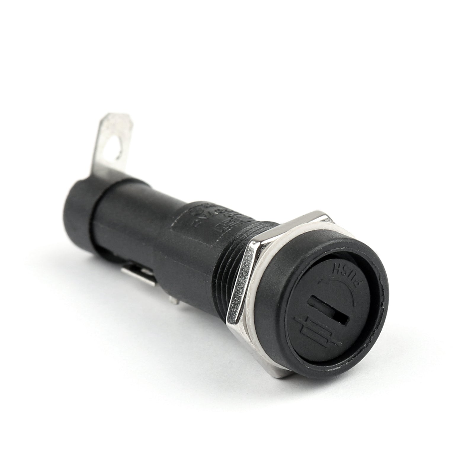 Portafusibles de chasis de montaje en Panel SCI R3-9A, 4 Uds., para fusibles de vidrio de 6x30mm, 15A, 250V