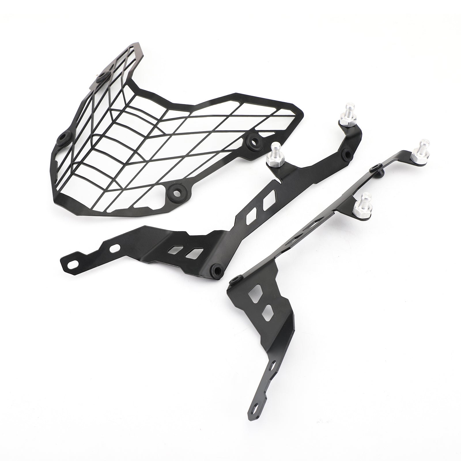 Musta alumiininen ajovalosuoja Honda CB500X 2019-2020 Generic