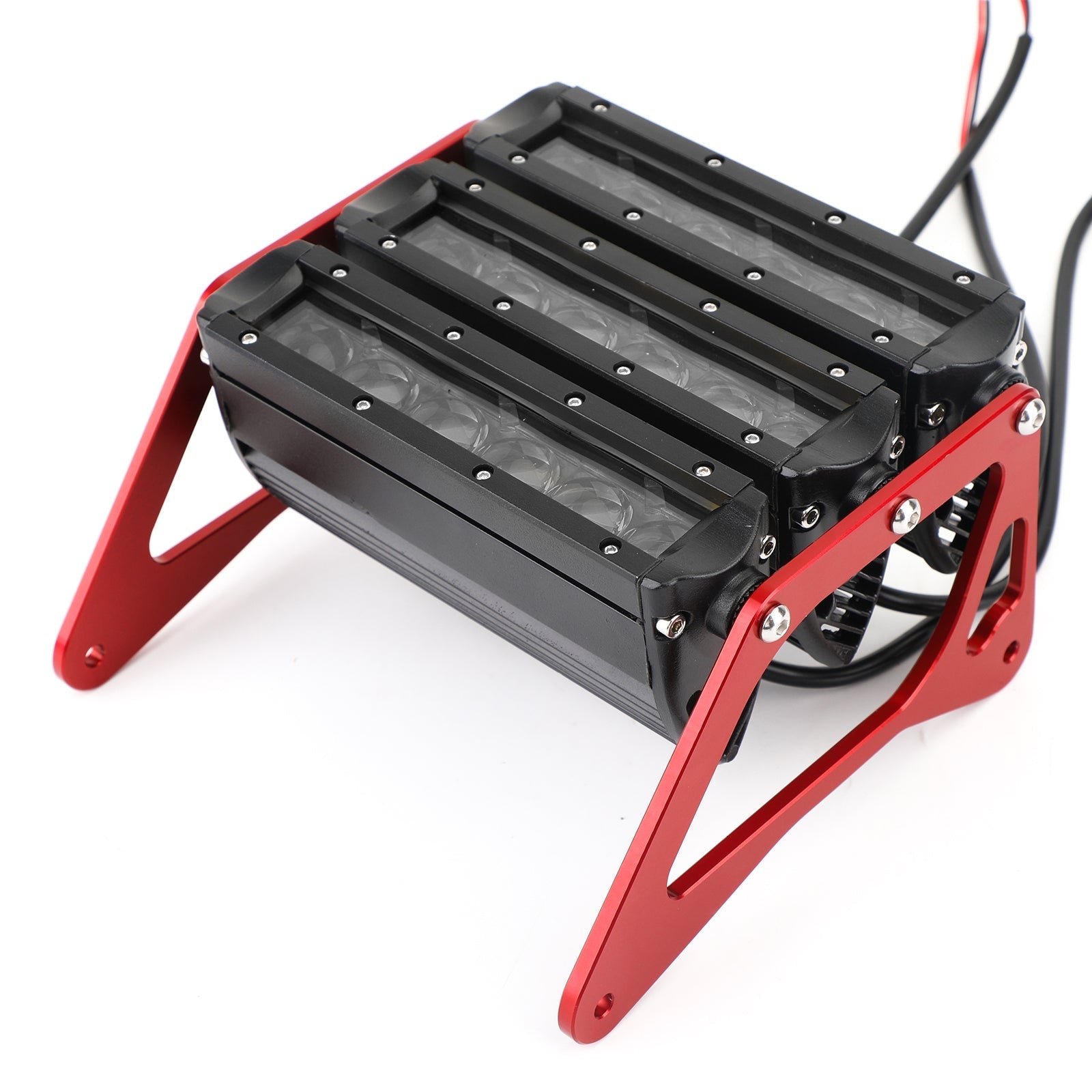 Phare de moto LED 3 rangées lumière blanche pour Honda Grom 125 MSX SF 13-19 RE générique