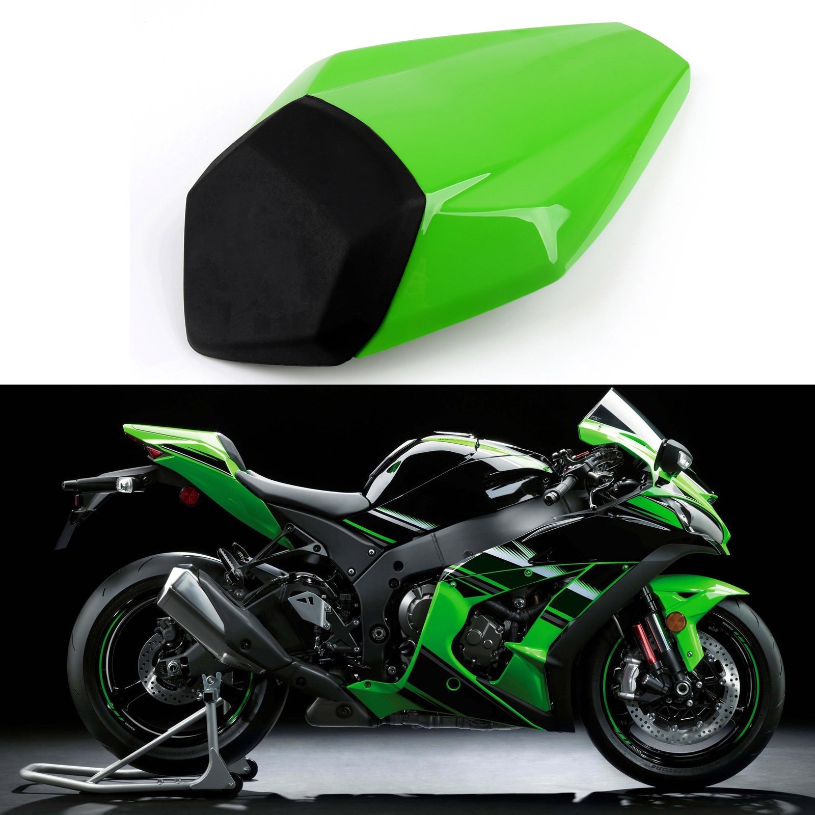Capot de couverture de siège arrière pour Kawasaki Nijia ZX10R (2016) 7 couleurs générique
