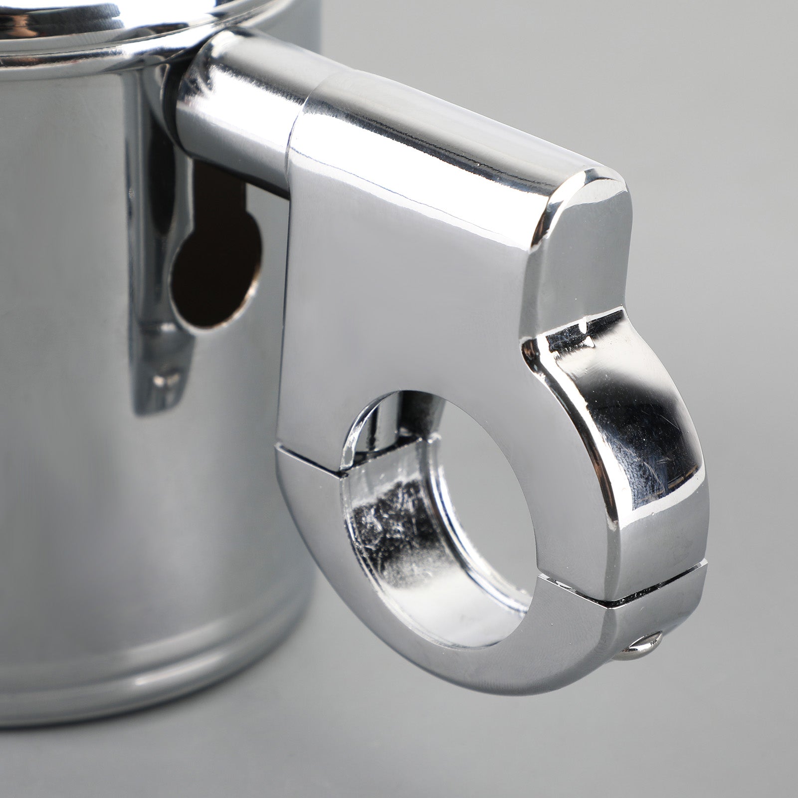 Kromirano držalo za skodelice za motorno kolo ATV za krmilo 7/8" 1" 1-1/4" generično univerzalno