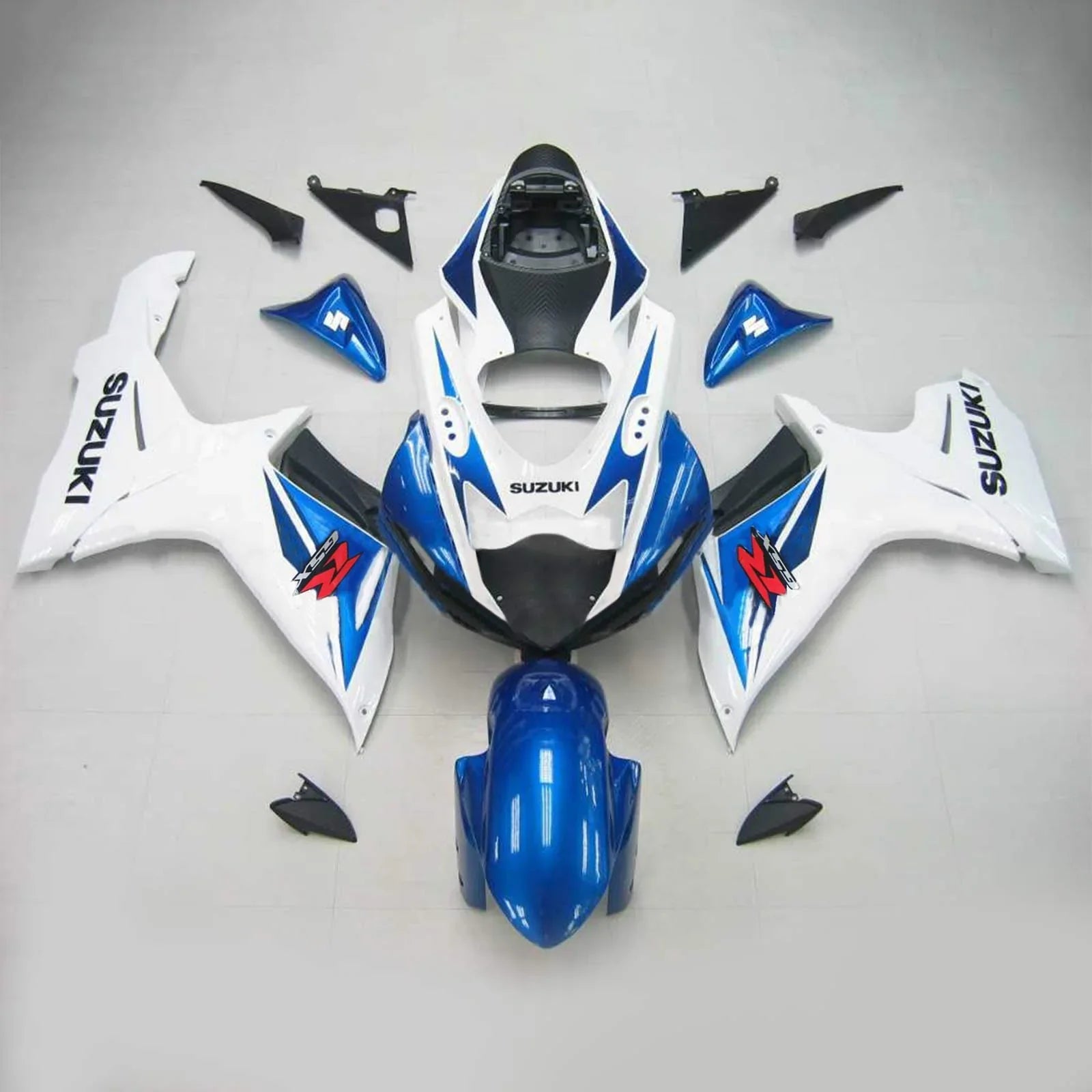 Amotopart Suzuki GSXR 600/750 2011-2025 K11 Carénage Kit Carrosserie Plastique ABS
