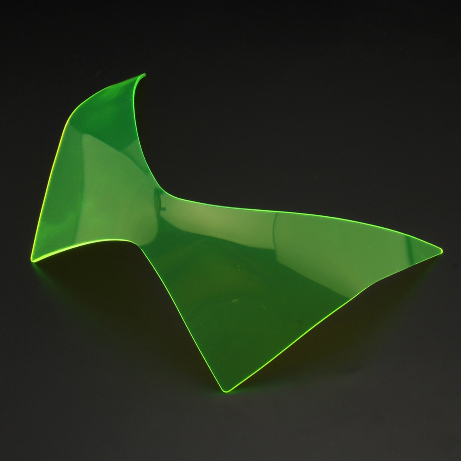 Zaščitnik sprednjega žarometa leče, primernega za Kawasaki Z250 Z300 Z800 13-16 generični dim