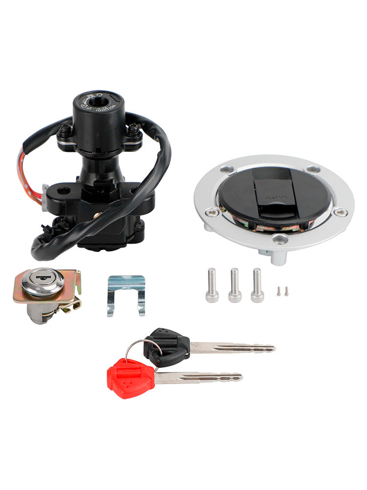 2007-2016 Suzuki GSXR GSX-R 1000 polttoainesäiliön korkki ja istuimen lukko