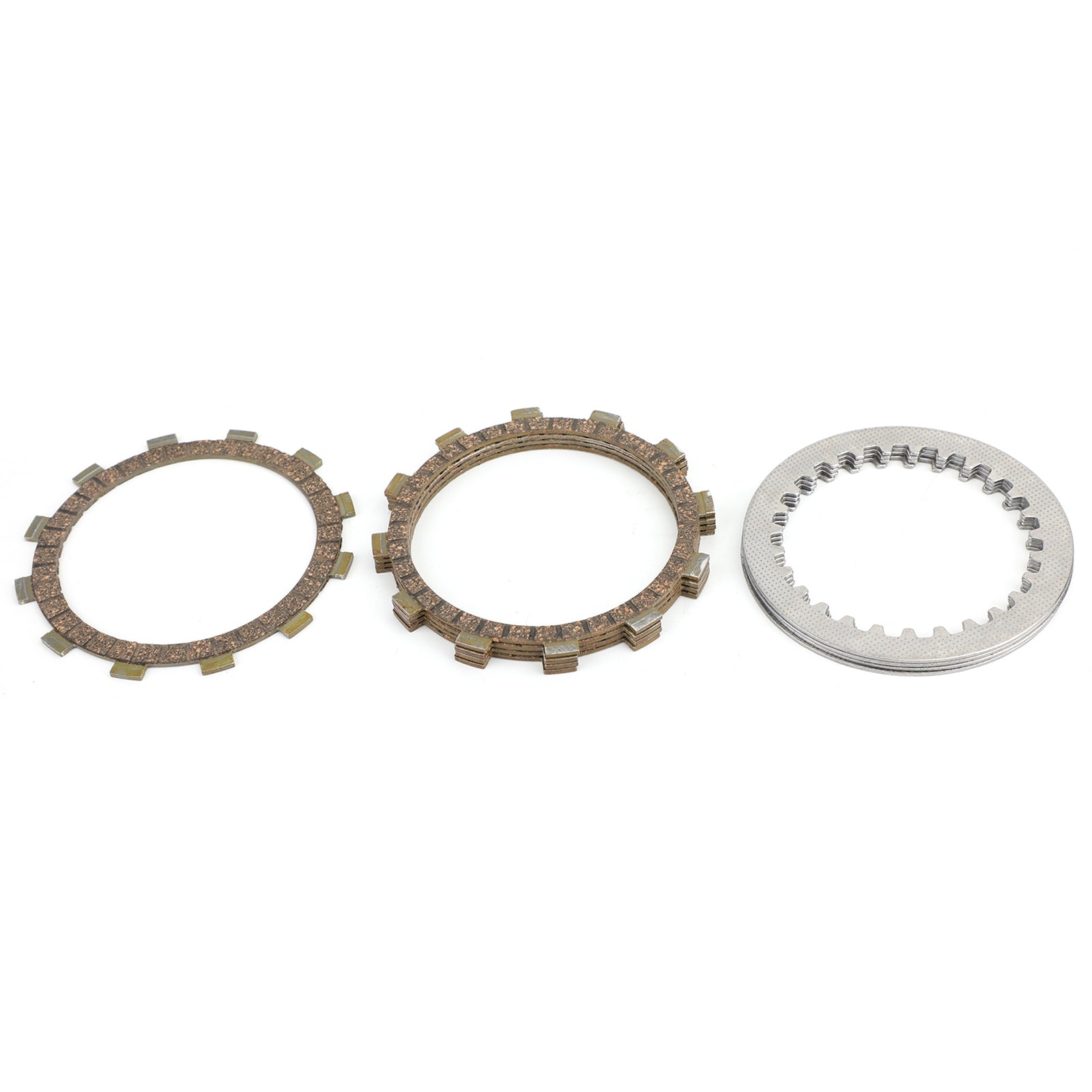 Kit Frizione e Dischi Attrito in Acciaio per Yamaha XV XVS 125 250 Virago 1997-2017 Generico