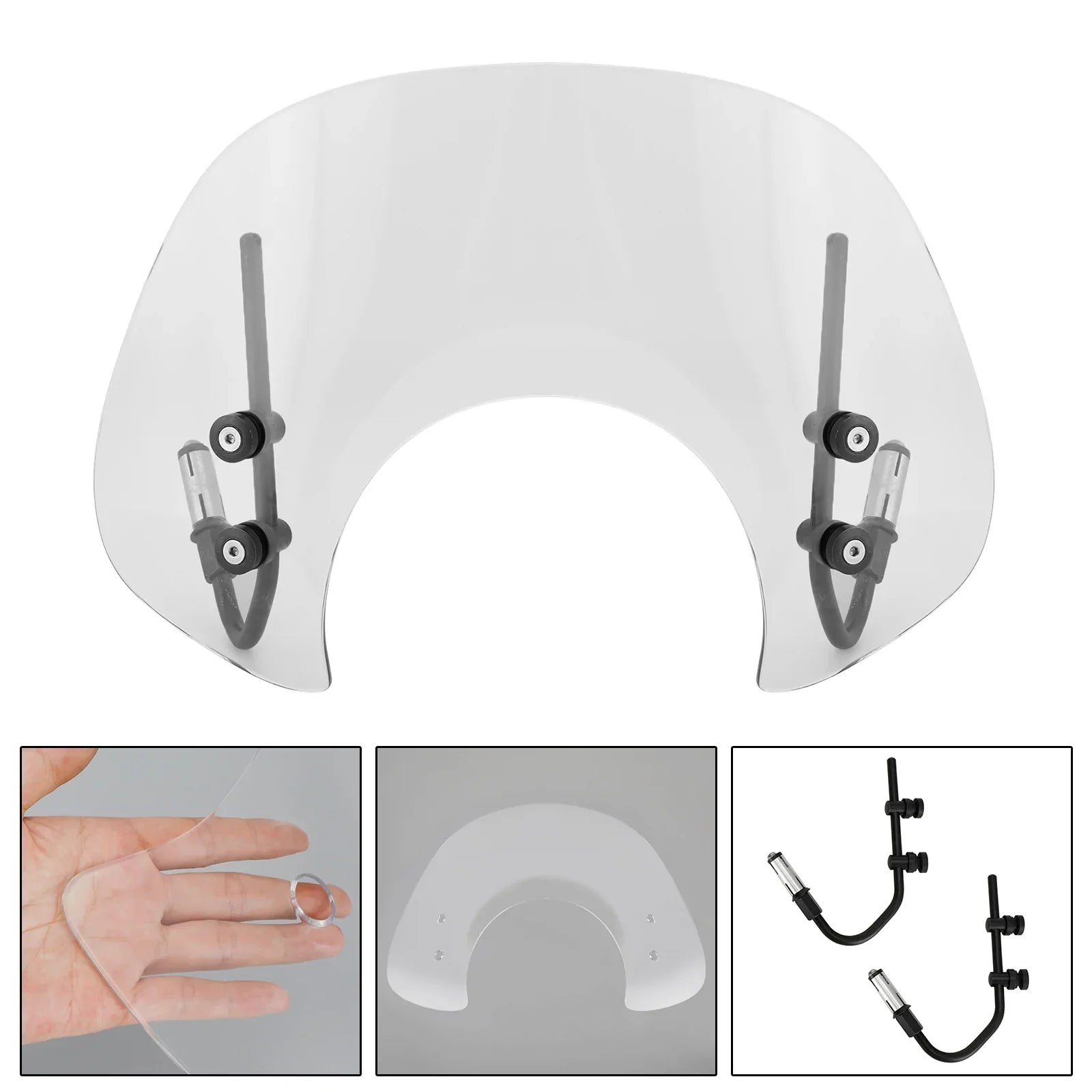 Vespa Primavera 150 2014-2021pare Kratko vetrobransko steklo