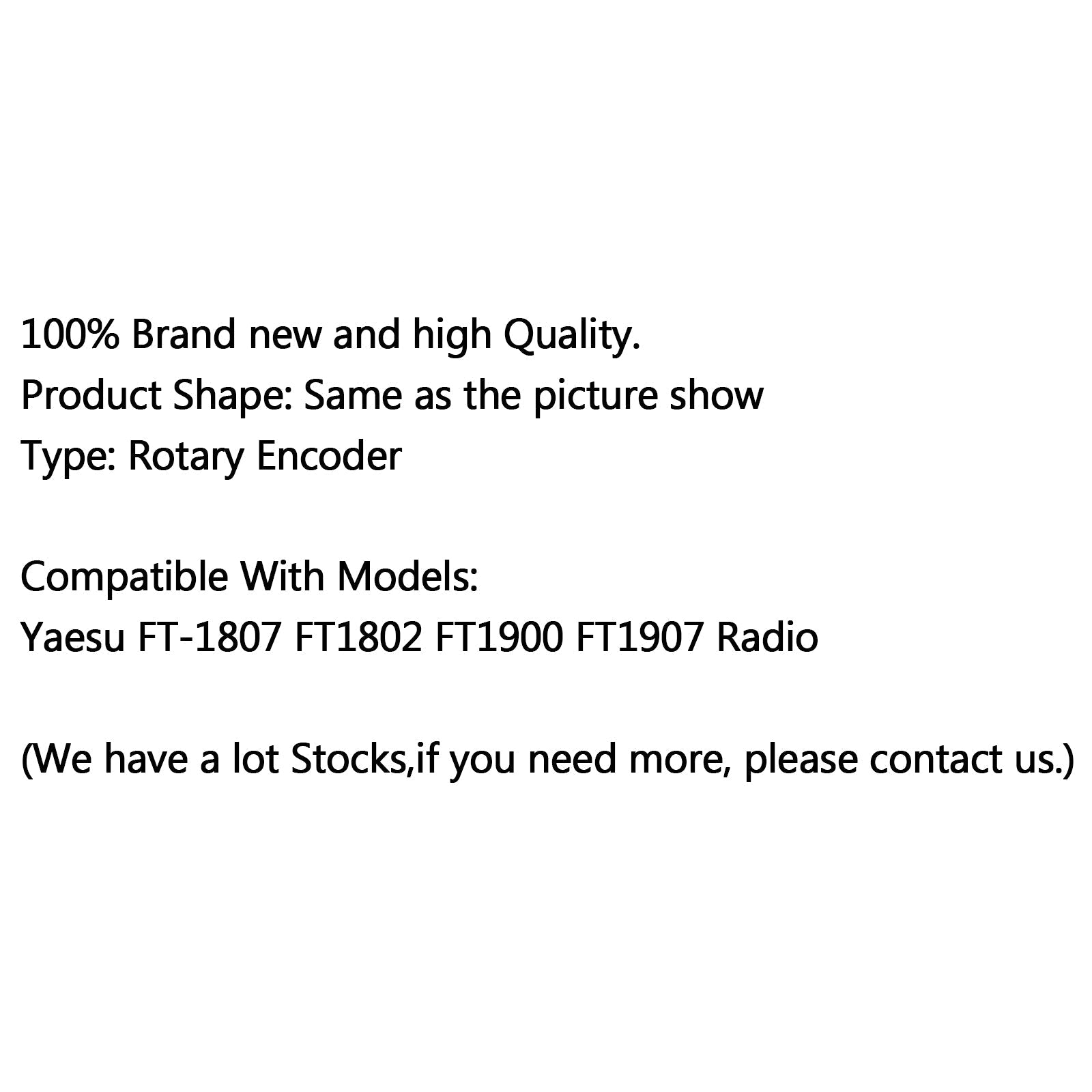 Radijski radijski dajalnik za YAESU FT-1807 FT1802 FT1900 FT1907