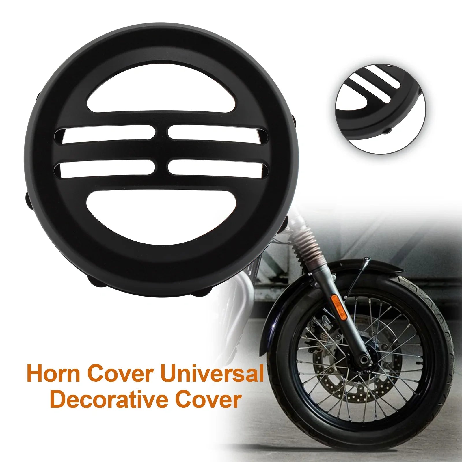 Copertura Klaxon Copertura decorativa universale per Bobber T120 T100 Street Twin Generic