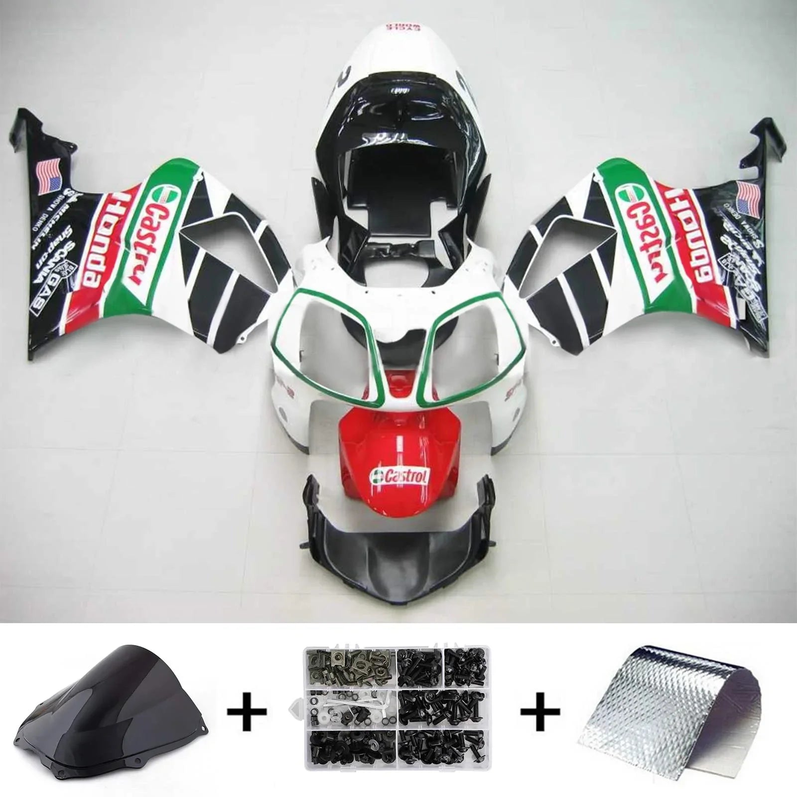 KIT DE RARENAGE AMOTOPART HONDA VTR1000 RC51 2000-2006
