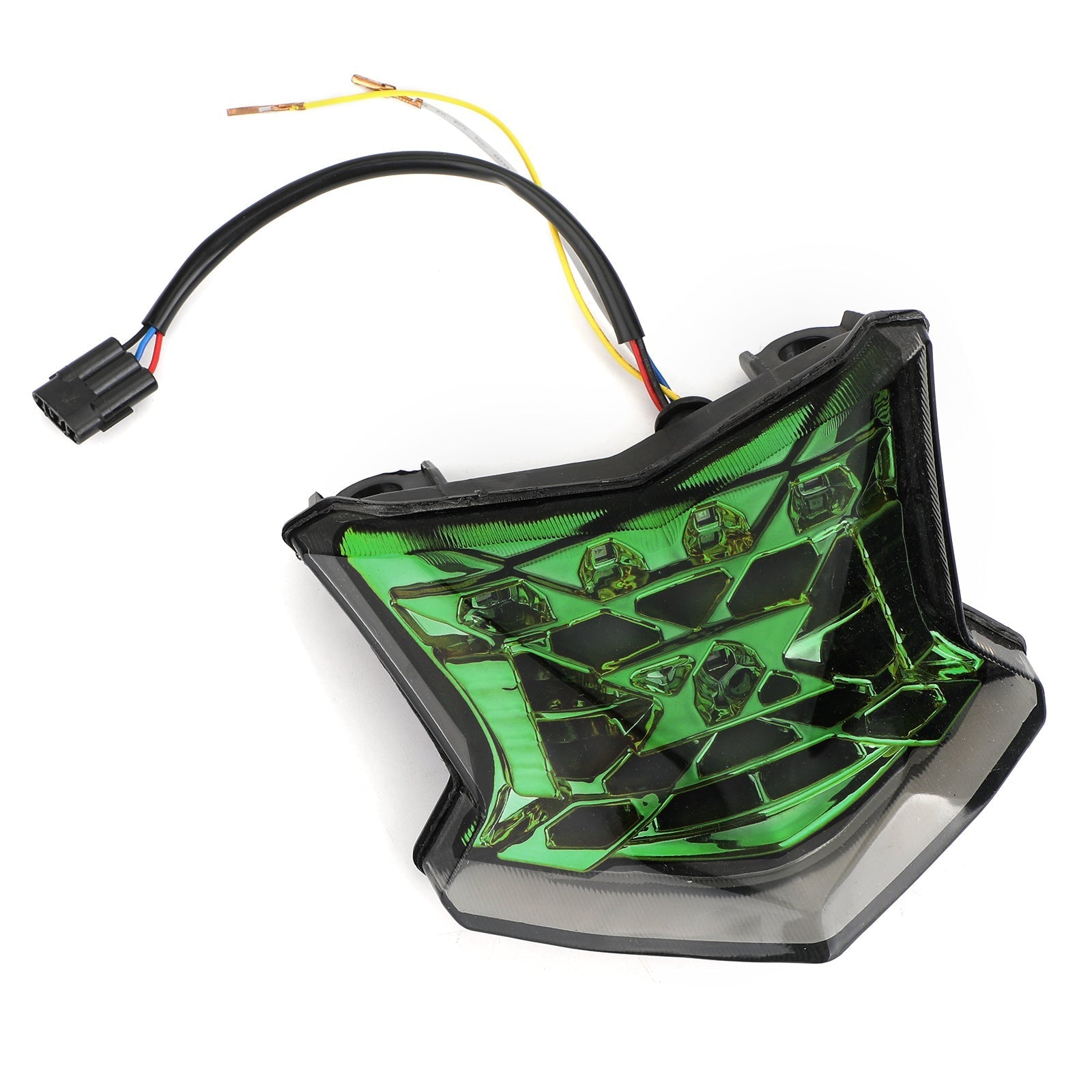 Clignotants de frein à LED feu arrière pour Kawasaki Z650 Ninja 650 Z900 17-19 argent générique