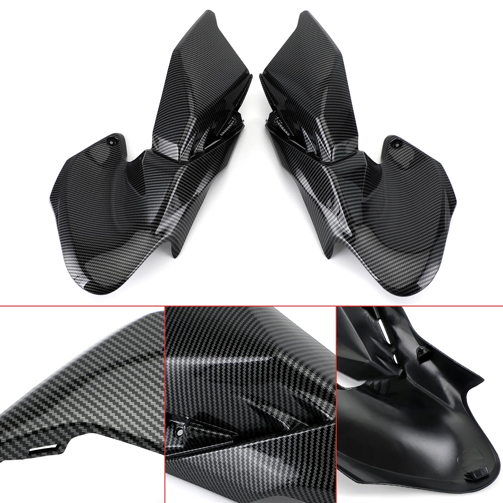 Carenado del panel de la cubierta lateral del tanque de gasolina ABS para Kawasaki Z900 2020-2021 genérico