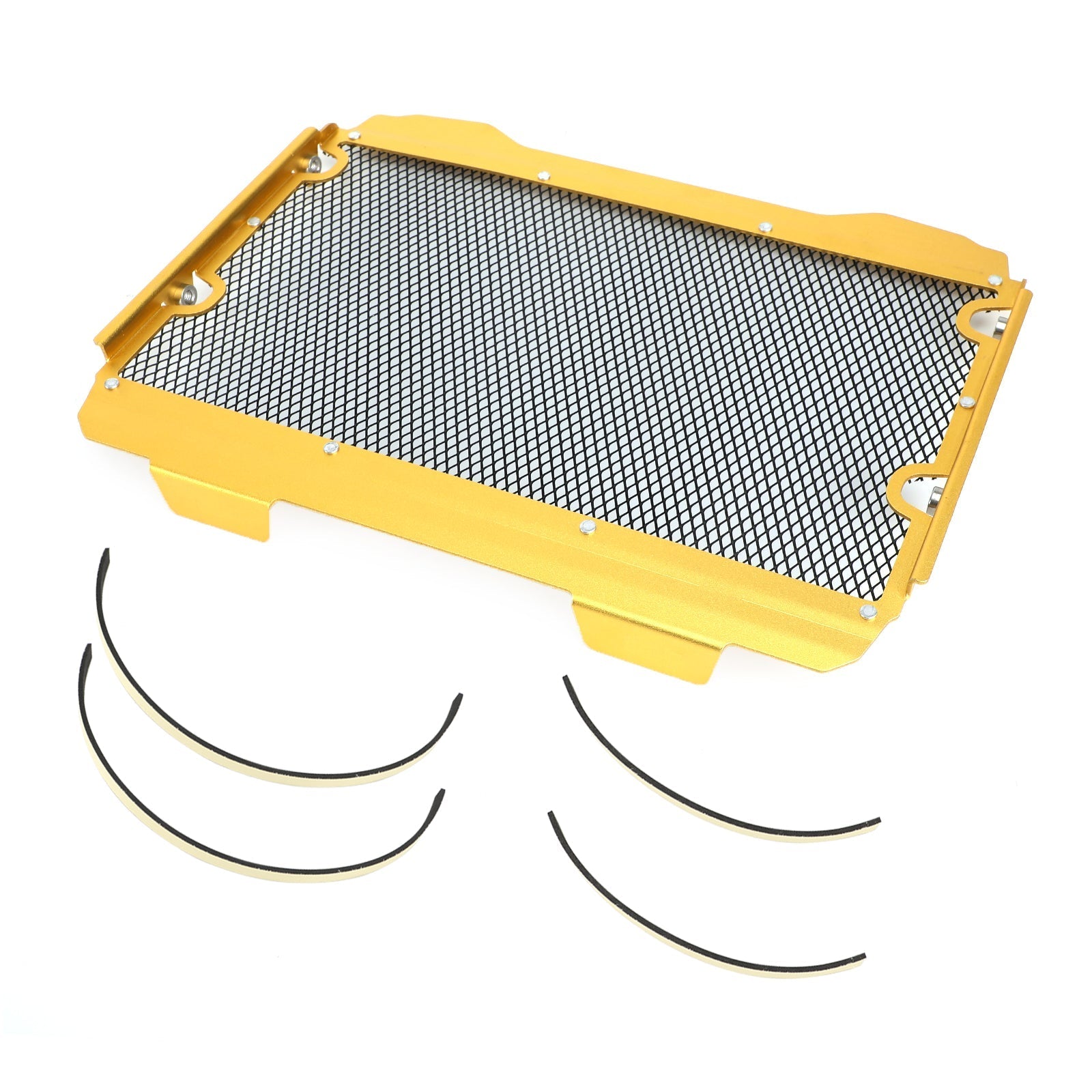 Motocykl chłodnicy dla Yamaha MT-07 21-22 Srebrny