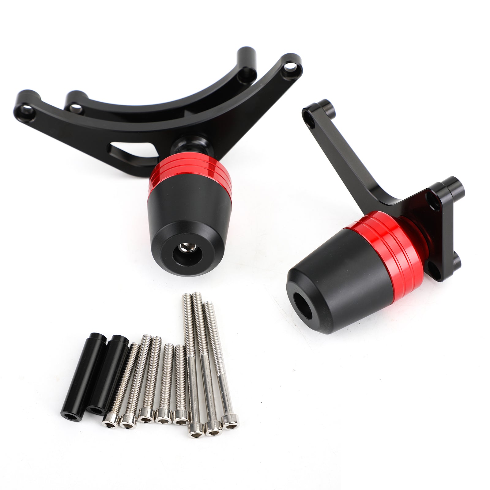 Billet ALU Anti Crash Frame Protector Noir Fit pour Ducati Supersport 939 17-19 Generic