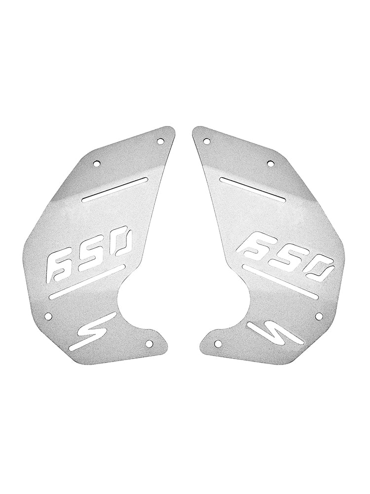 Kawasaki Vulcan S En Vn650 2015-2022 Moottorinsuojalevyn sivupaneeli hopea kahvilaan