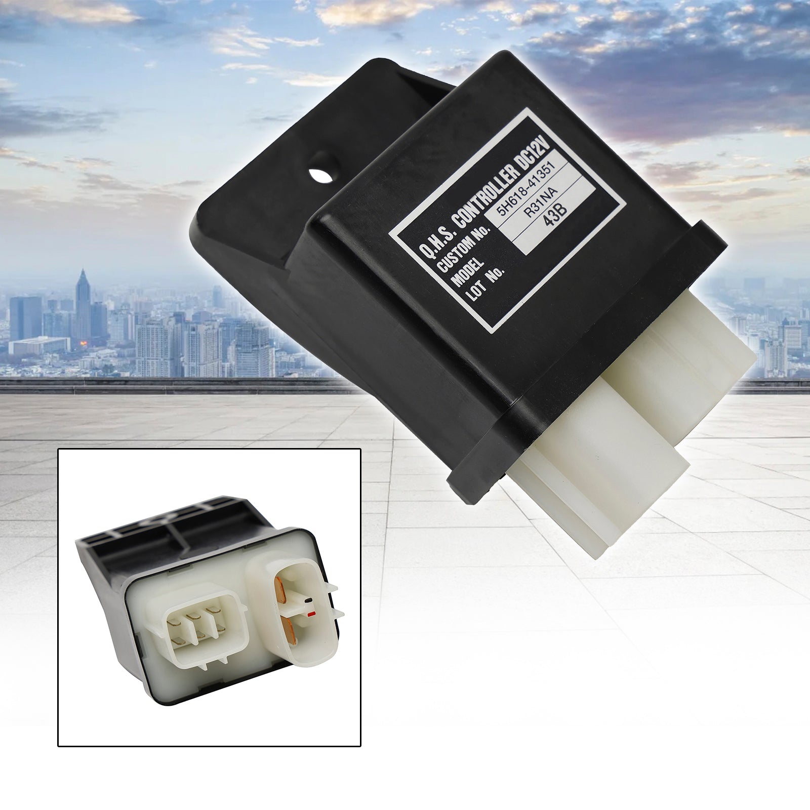 Pour Kubota Yanmar Komatsu Excavatrice 12V 5H618-41351 5H61841351 Relais