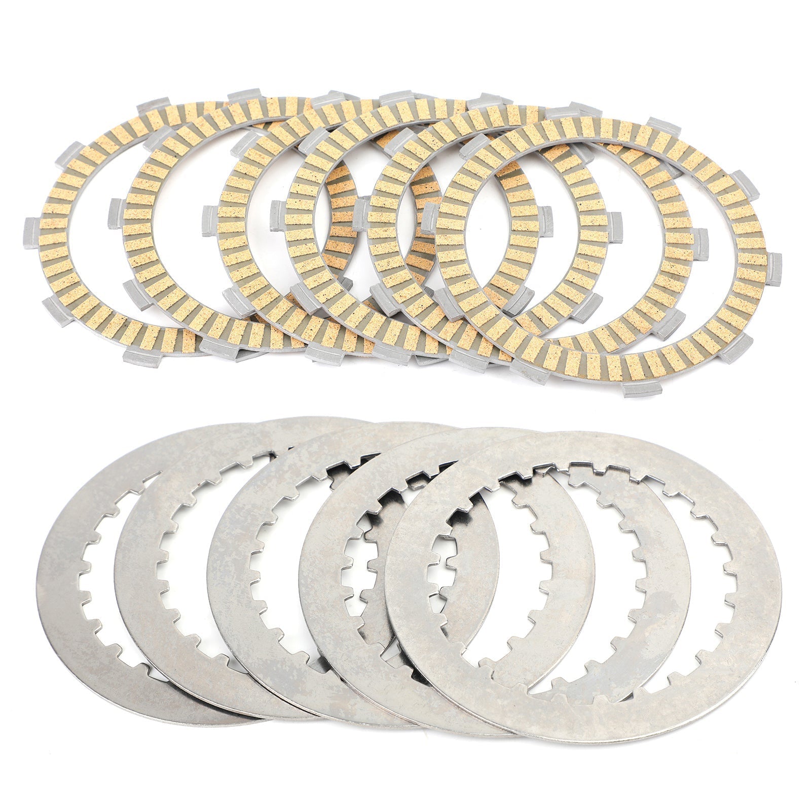 Stalowy zestaw sprzęgła i tarcze cierne do Hondy TRX420FE FourTrax Rancher 2007-2017 Generic