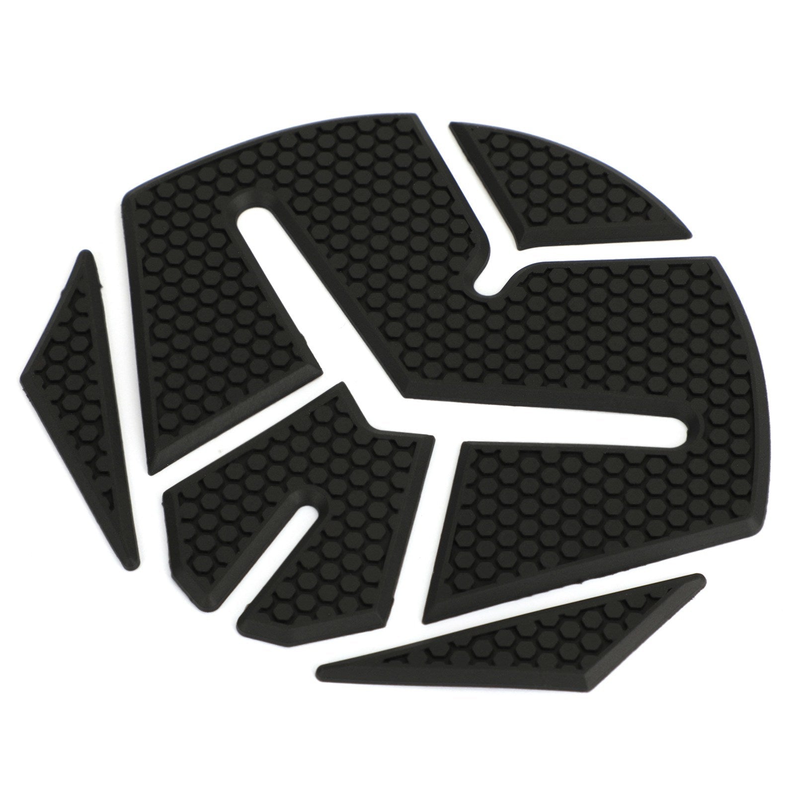 Protection anti-rayures pour réservoir d'essence/carburant en caoutchouc pour moto moto neuve en noir générique