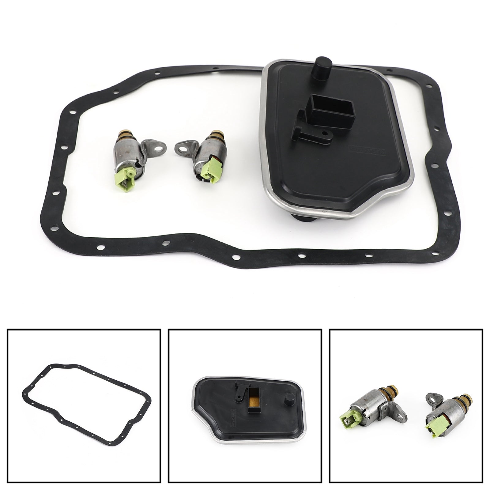 2x Elektrozawory i filtr automatycznej skrzyni biegów 4F27E do Generic Ford Focus Mazda