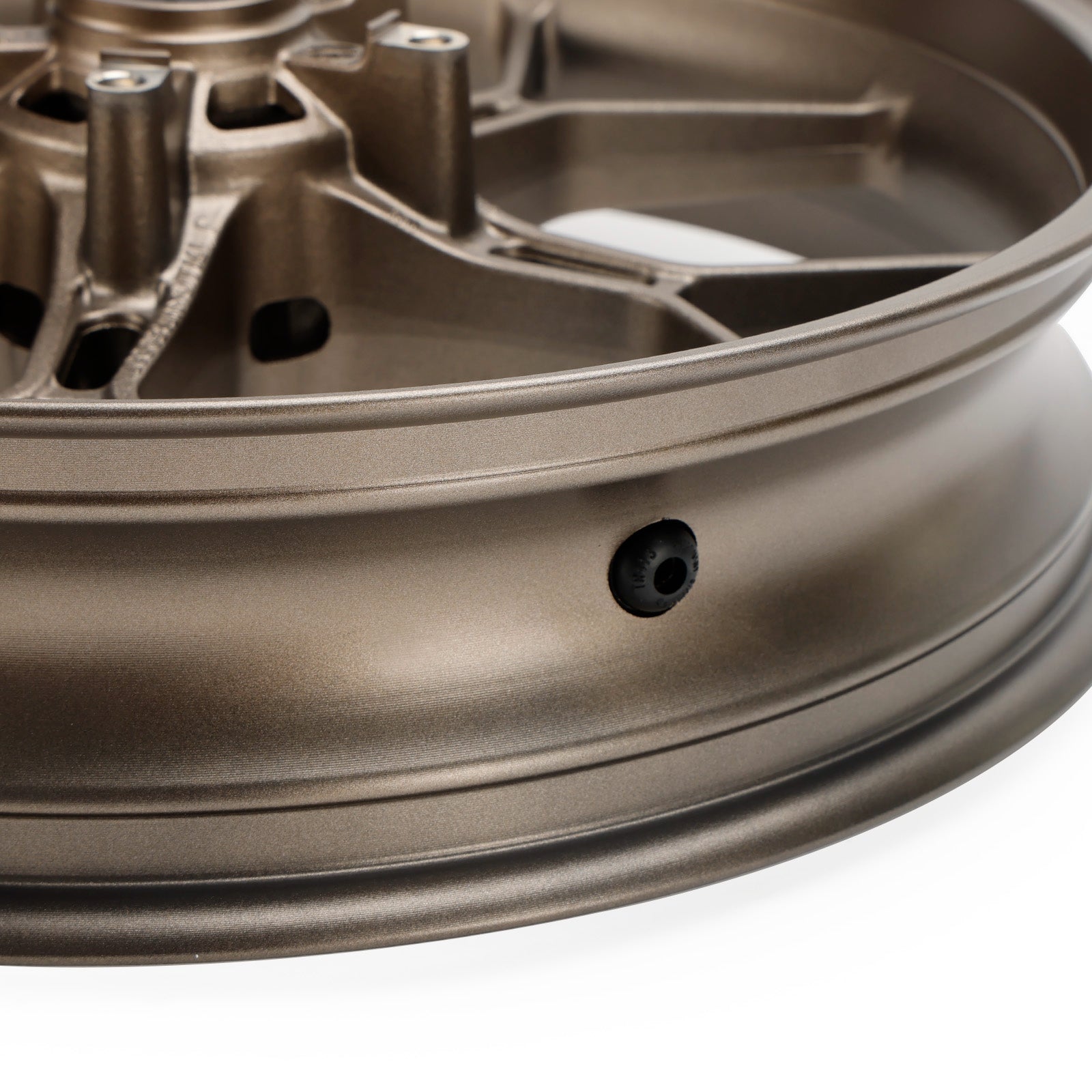 Jante Billette Haut de Gamme - Avant pour Honda CBR650R 2019-2023 - Finition Peinte Noire