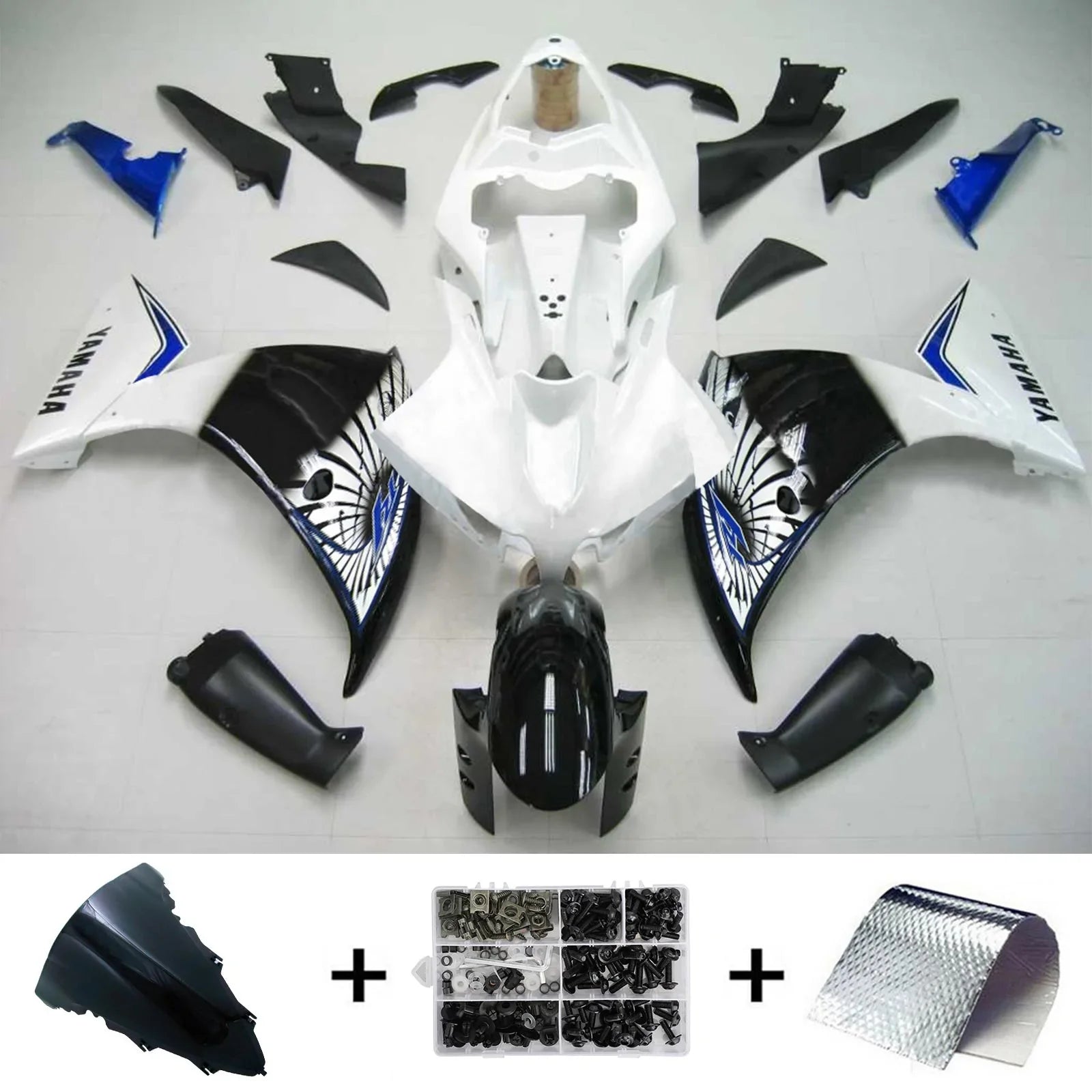 Amotopart Sealing Kit za Yamaha YZF 1000 R1 2009-2011 Generic