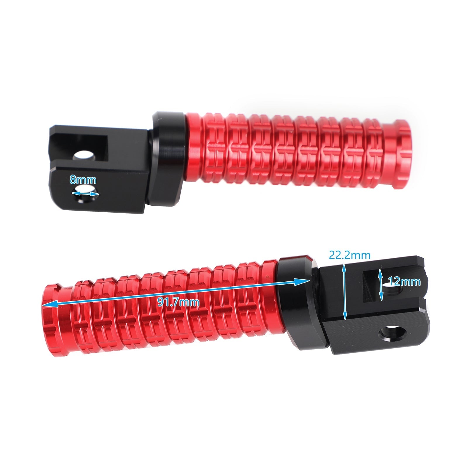 Voetsteunen voor voetsteun voor Triumph Street Triple 765/R/S 1200 RR/RS 675/R/RX generiek