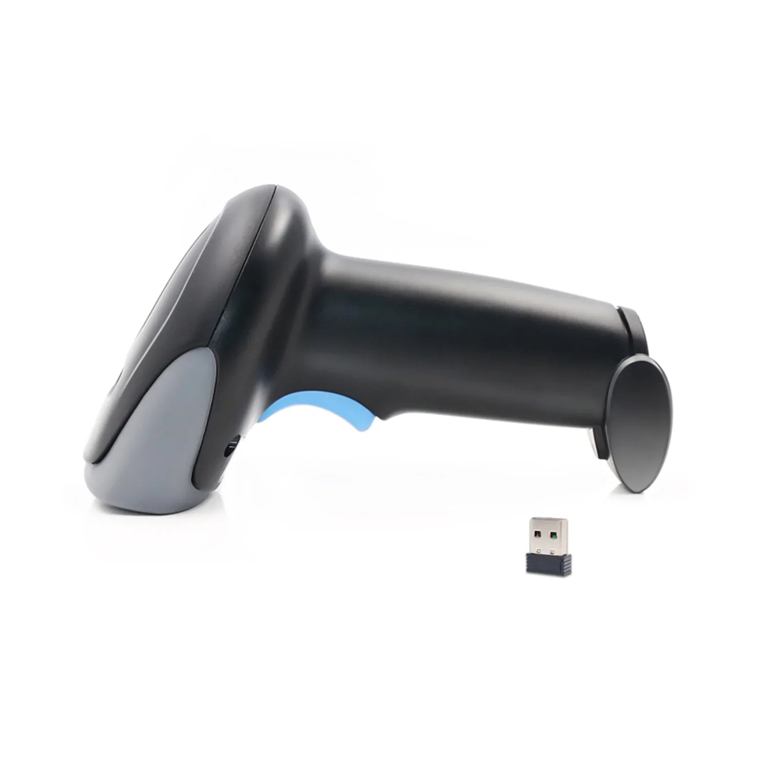 WM930 USB Bezprzewodowy skaner laserowy 2D + 1D Czytnik kodów kreskowych Ręczny pistolet ze stojakiem