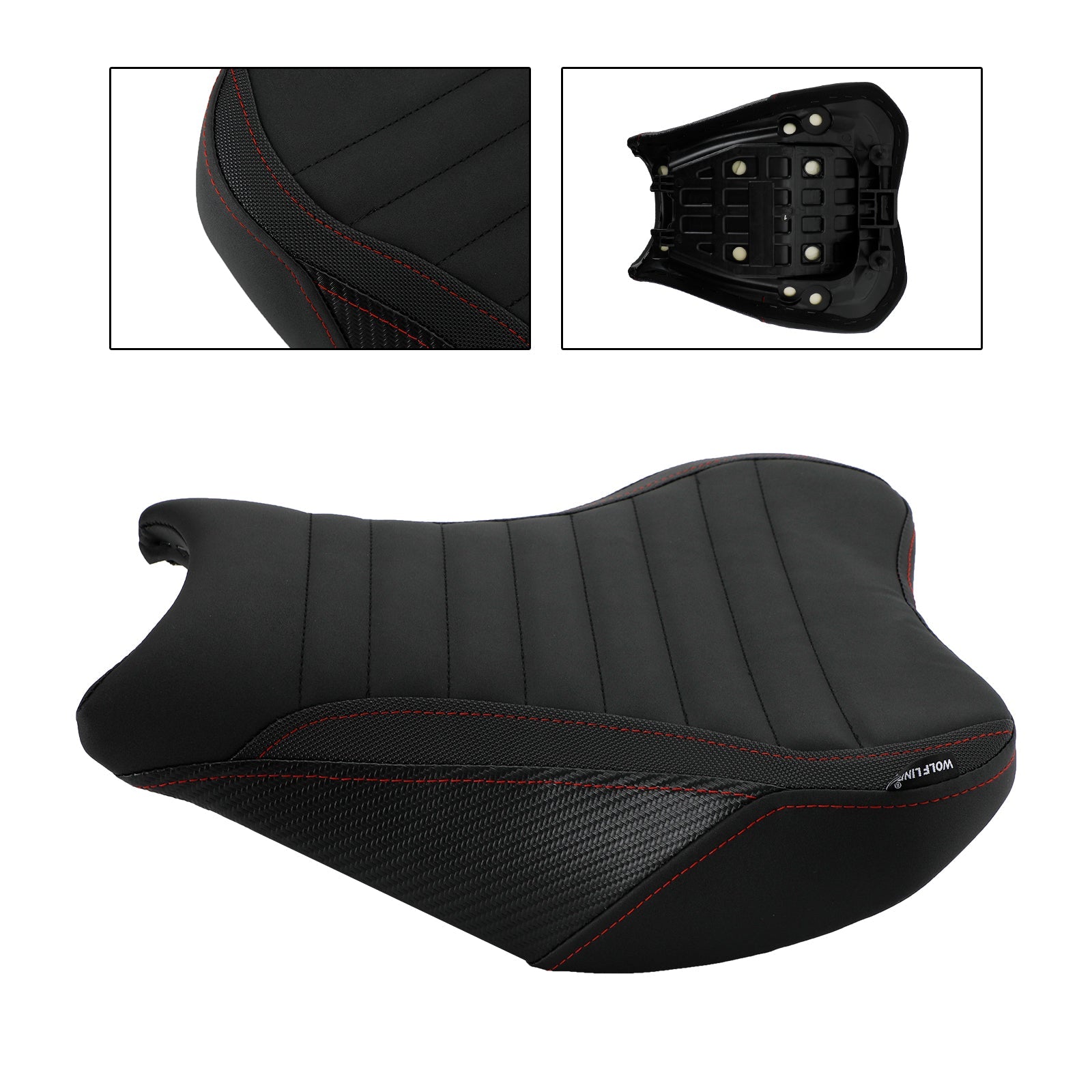 KAWASAKI NINJA Z900 2017-2022 Coussin Complet Vert Siège Passager Pilote