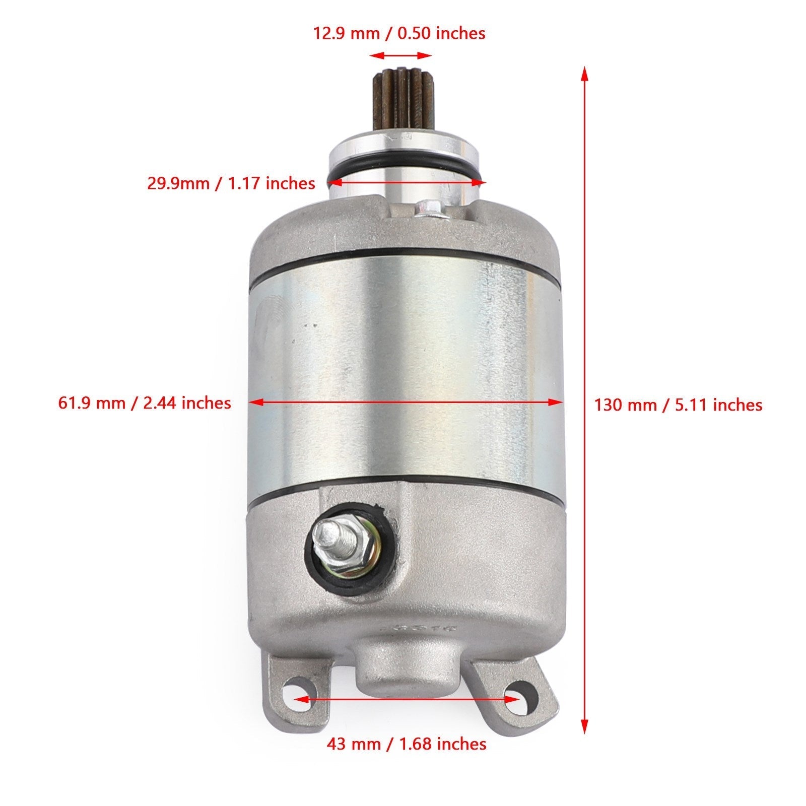 Jump Starter Fit Voor Honda Atv TRX450ER Nieuwe 31200-HP1-601 2006-2014 Generieke