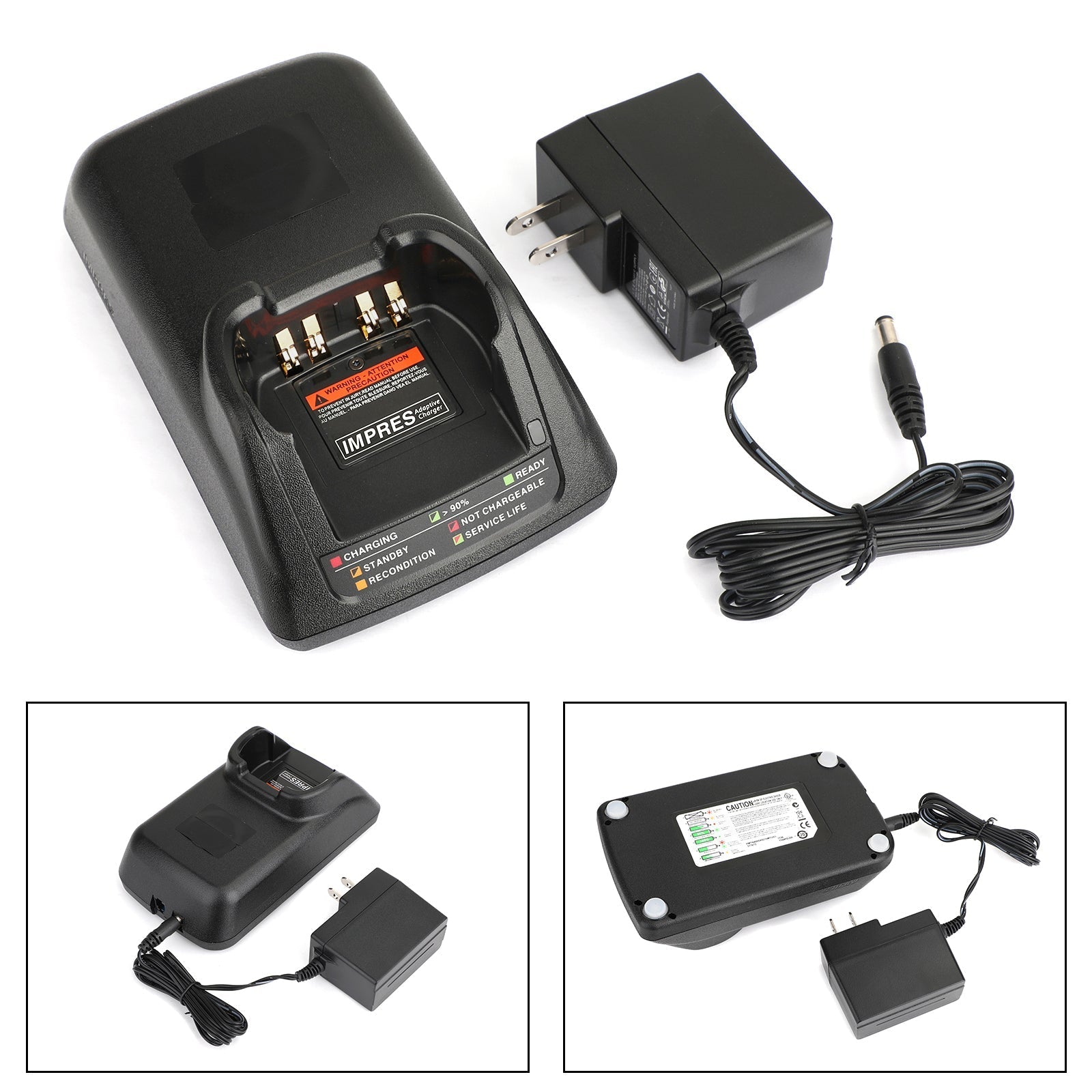 1x chargeur de socle divisé pour Motorola APX7000 APX8000EX APX6000 SRX2200 APX6000